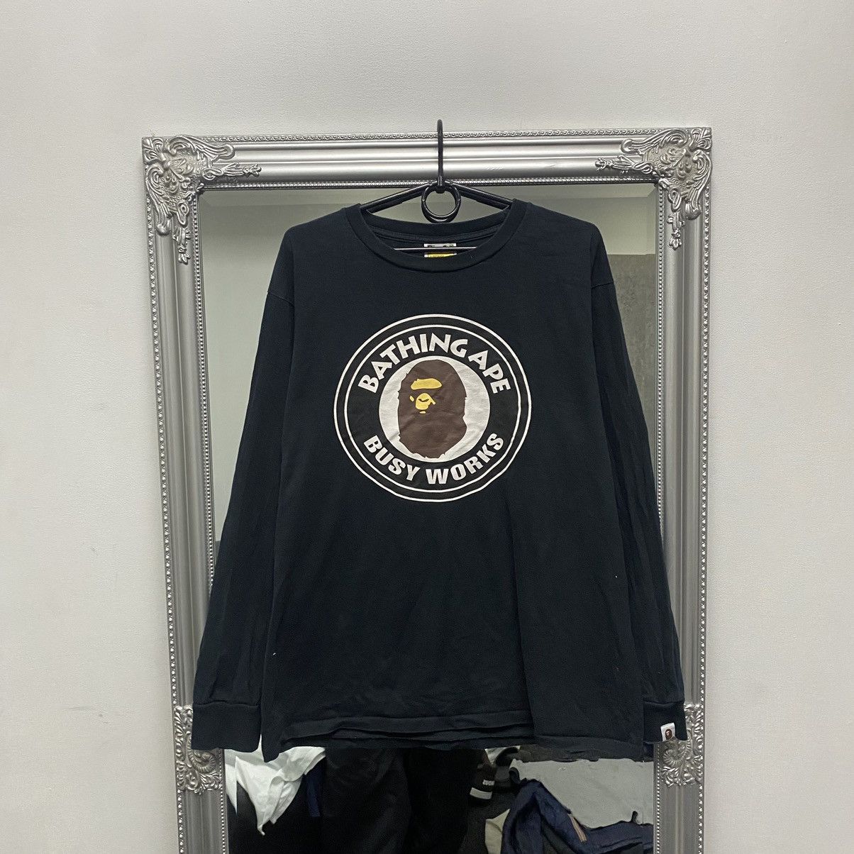 Bape Bape Long sleeve big logo Size US L / EU 52-54 / 3 - 1 Thumbnail