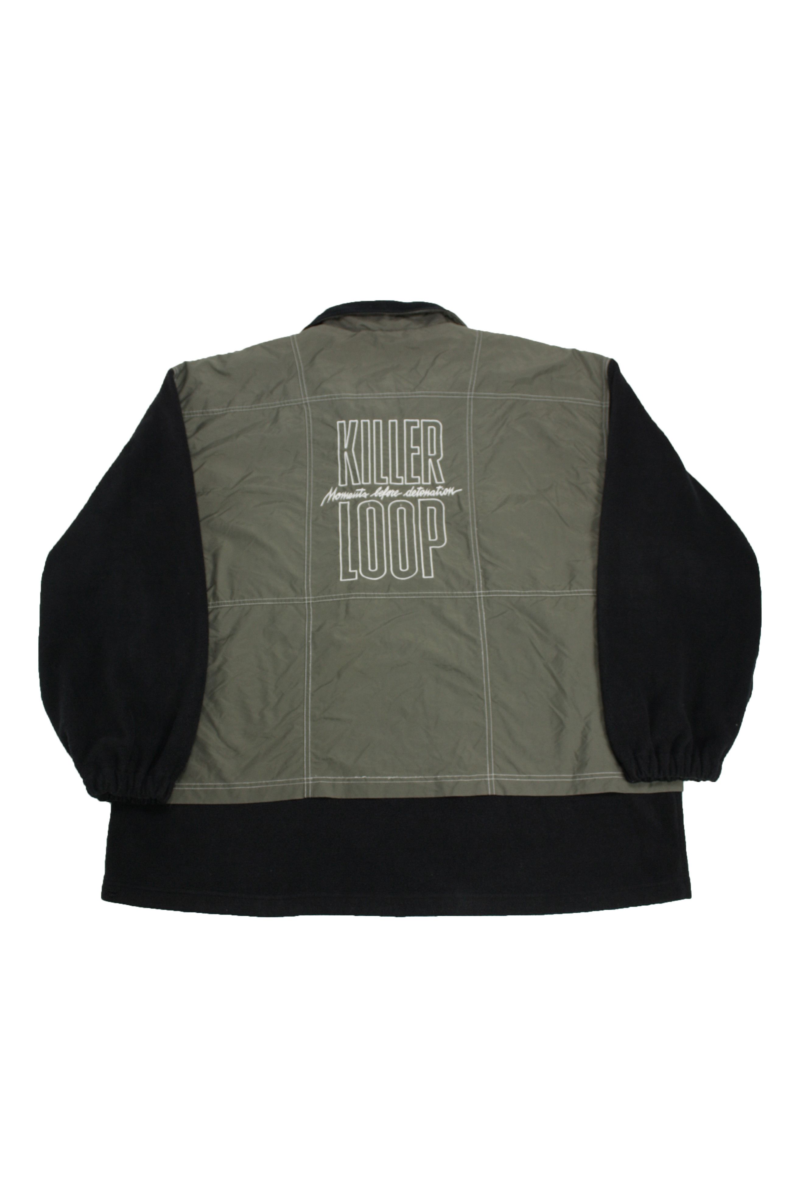 Japanese Brand × Vintage Killer Loop Y2K Vintage Fleece & Nylon Anorak Jacket Size US L / EU 52-54 / 3 - 3 Thumbnail