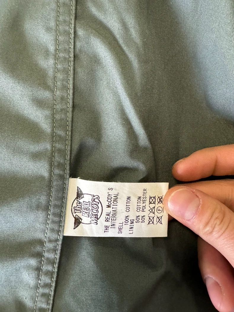 The Real McCoy's The Real McCoy'sM65 jacket, the most classic military-style Size US L / EU 52-54 / 3 - 5 Thumbnail