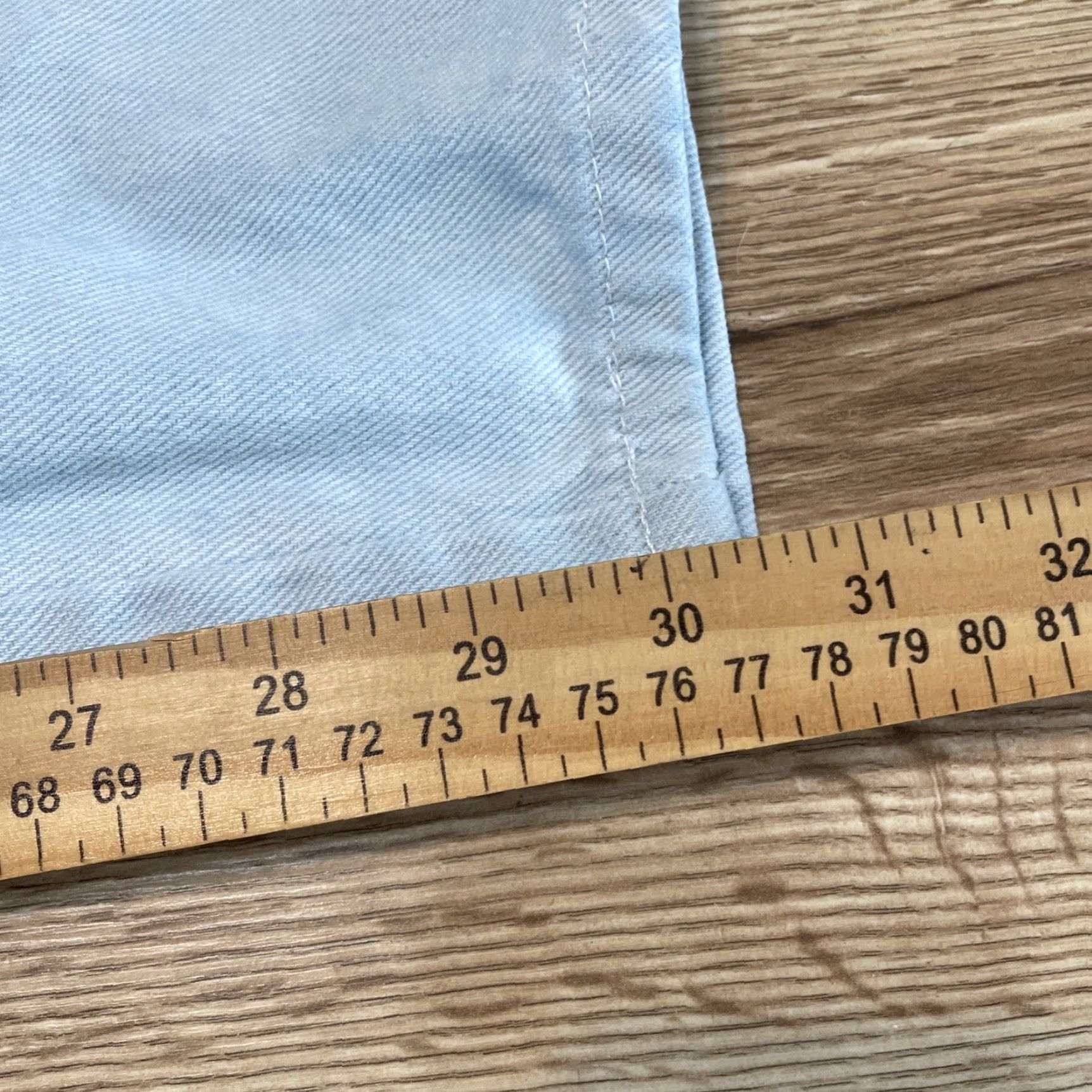 Vintage VINTAGE CHIC Jeans Womens Tall Size 13 Mom High Rise Denim Light Wash Blue Size 34" / US 12 / IT 48 - 7 Thumbnail