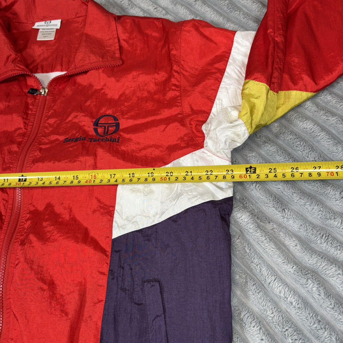 Sergio Tacchini Sergio Tacchini Men's Large Color Block Track Jacket VTG Size US L / EU 52-54 / 3 - 8 Thumbnail