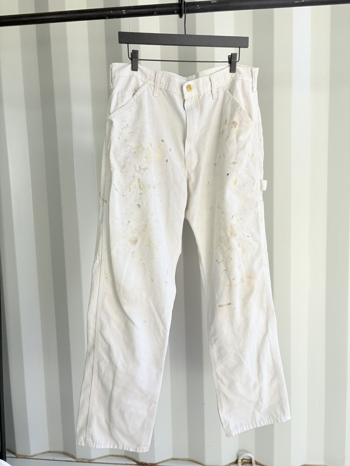 Vintage Vintage Stan Ray Thrashed Sun Faded Painter Pants ERD Grunge Size US 32 / EU 48 - 1 Thumbnail