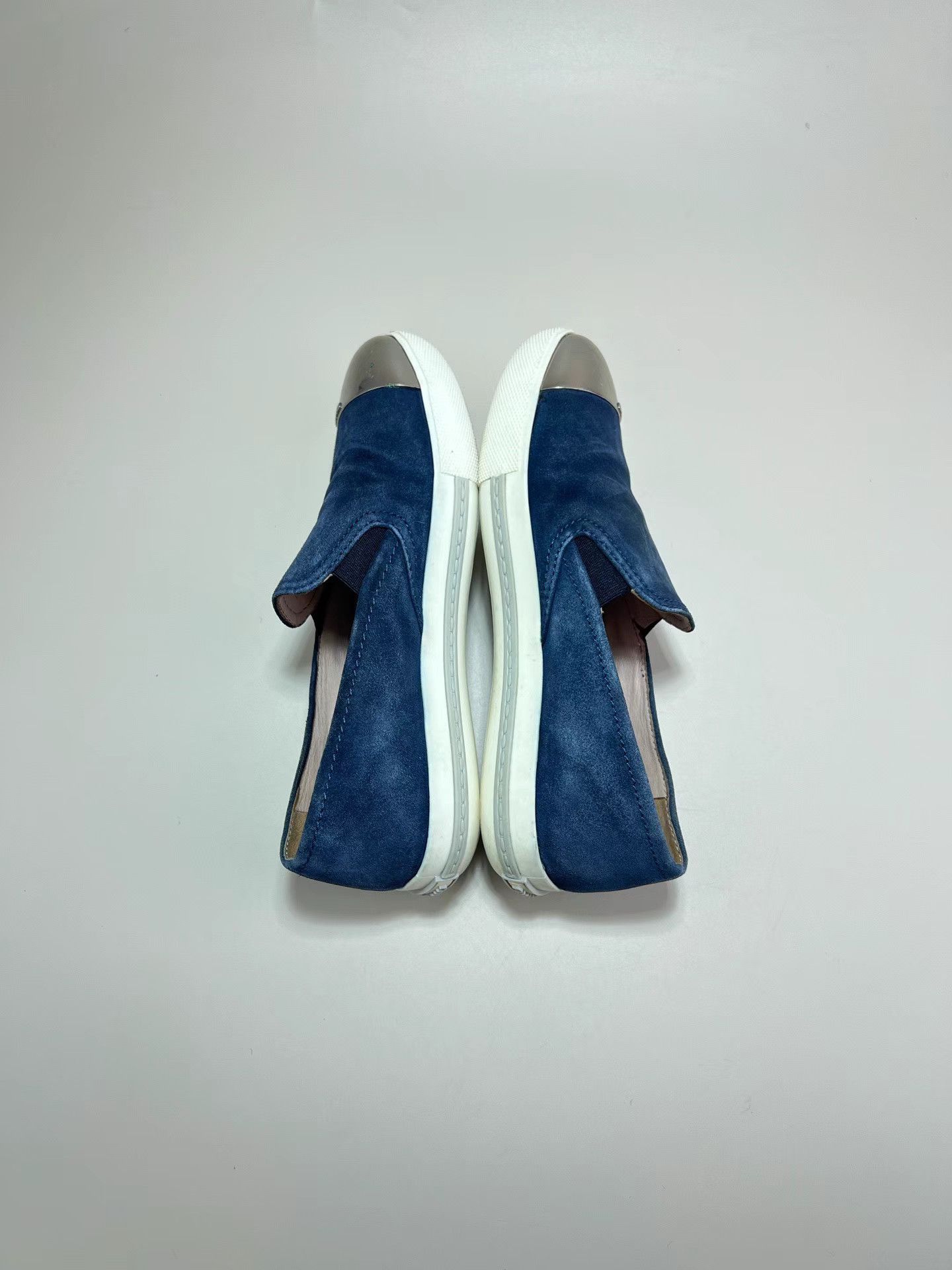 Miu Miu MIUMIU Suede Slip-On Low-Top Sneakers Size US 6 / IT 36 - 4 Thumbnail