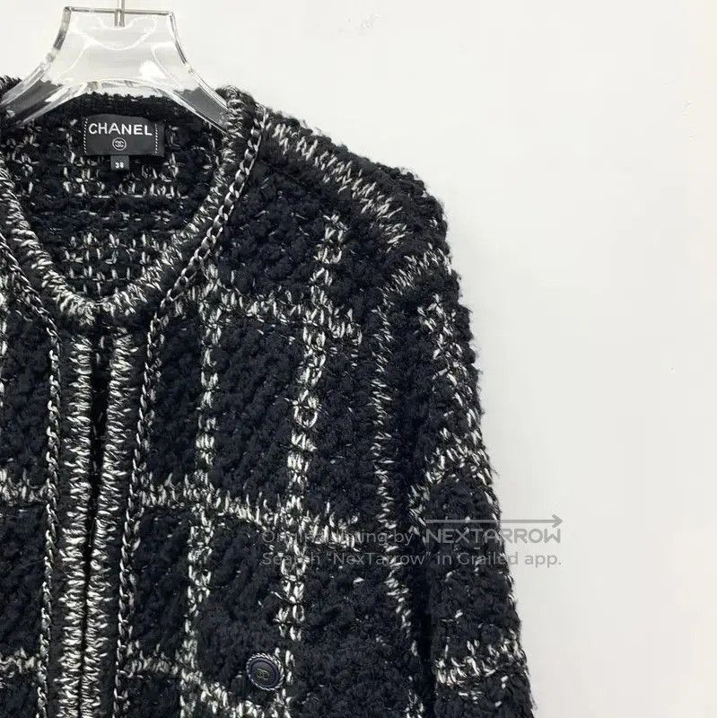 Chanel Chanel Black Wool Women's Coat . Size S / US 4 / IT 40 - 3 Thumbnail