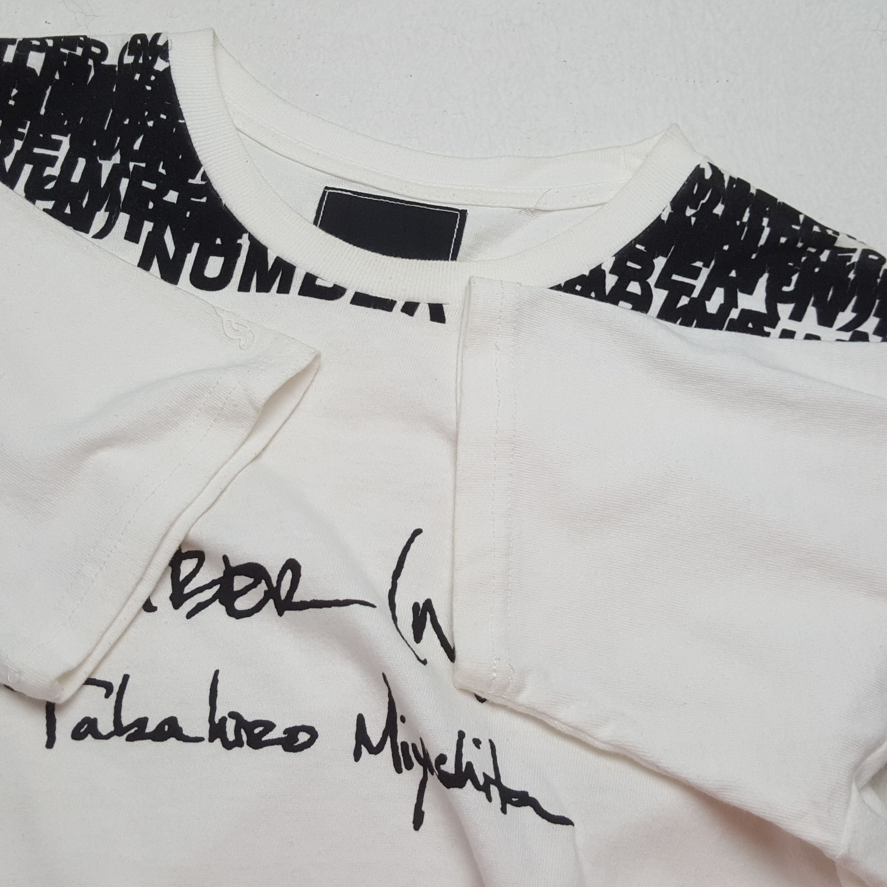 Japanese Brand × Number (N)ine × Vintage Vintage NUMBER (N)INE Japanese Fashion Brand T-Shirts Size US M / EU 48-50 / 2 - 7 Thumbnail