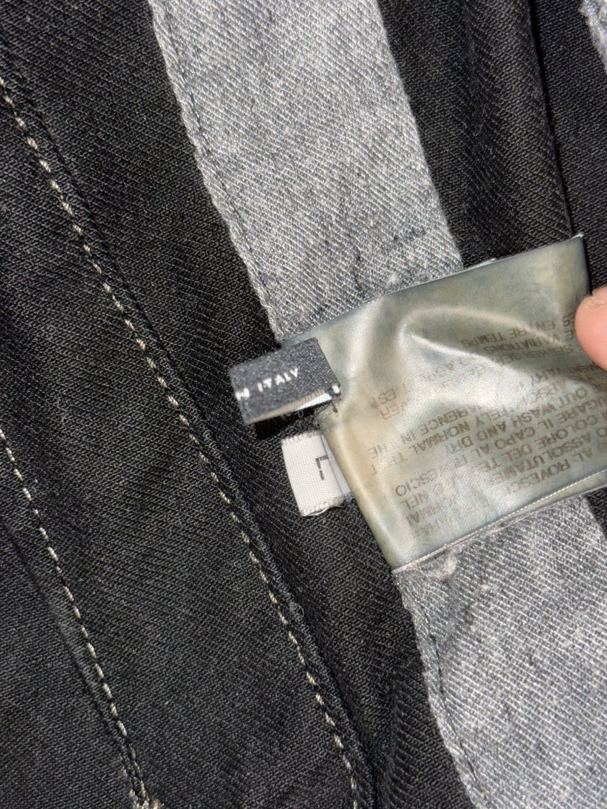 Rick Owens Drkshdw Rick Owens DRKSHDW Olmar & Mirta Denim Jacket ( SOLD ) Size S / US 4 / IT 40 - 6 Thumbnail