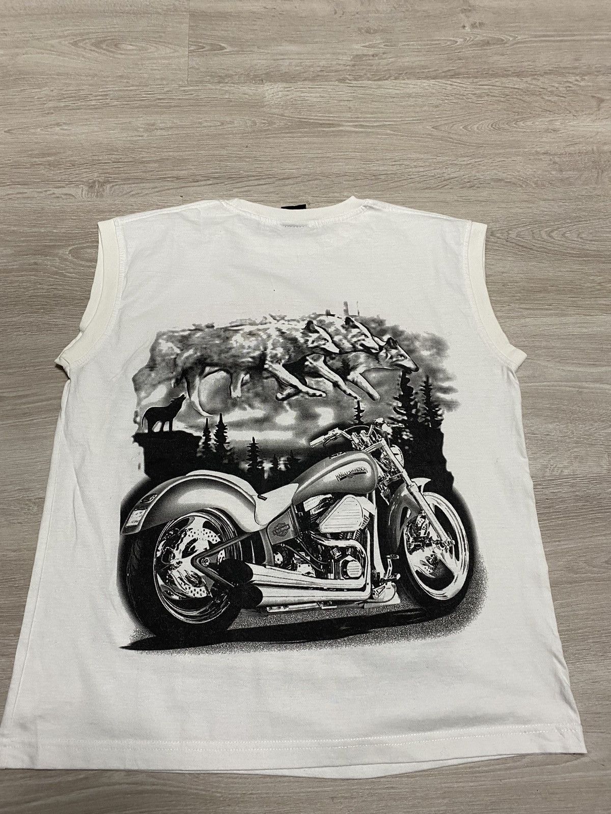 Harley Davidson Vintage Harley Davidson Motorcycle Tank top size M Size US M / EU 48-50 / 2 - 10 Thumbnail