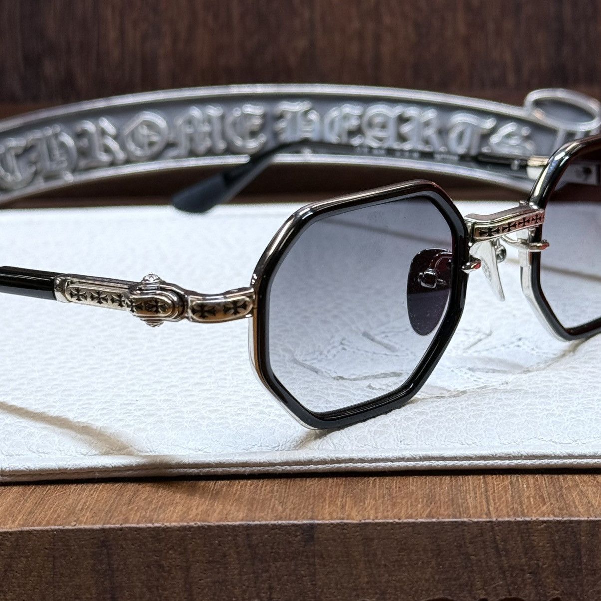 Chrome Hearts Chrome Hearts TATTERS 1/1 Sunglasses Size ONE SIZE - 5 Thumbnail