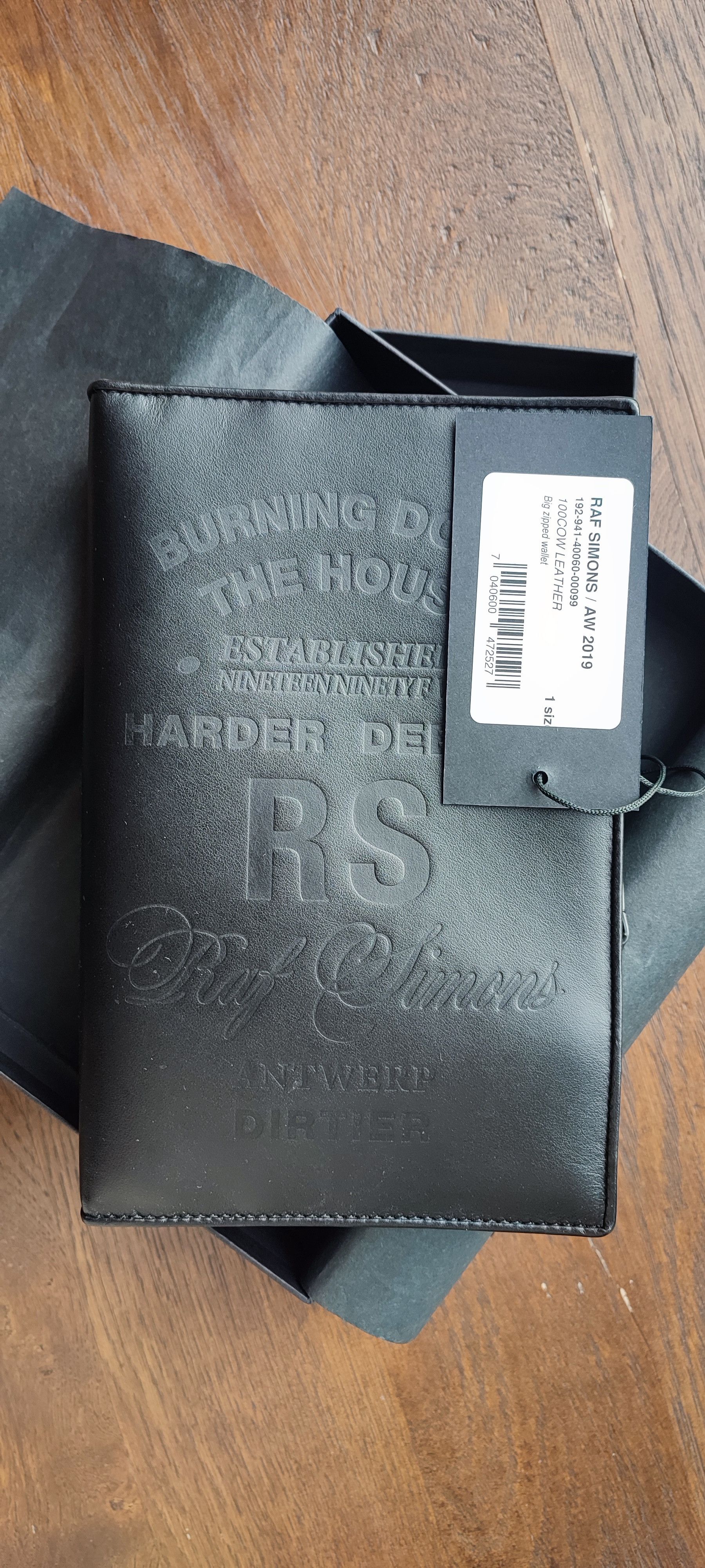 Raf Simons Raf Simons "Burning Down The House" Wallet Size ONE SIZE - 2 Thumbnail