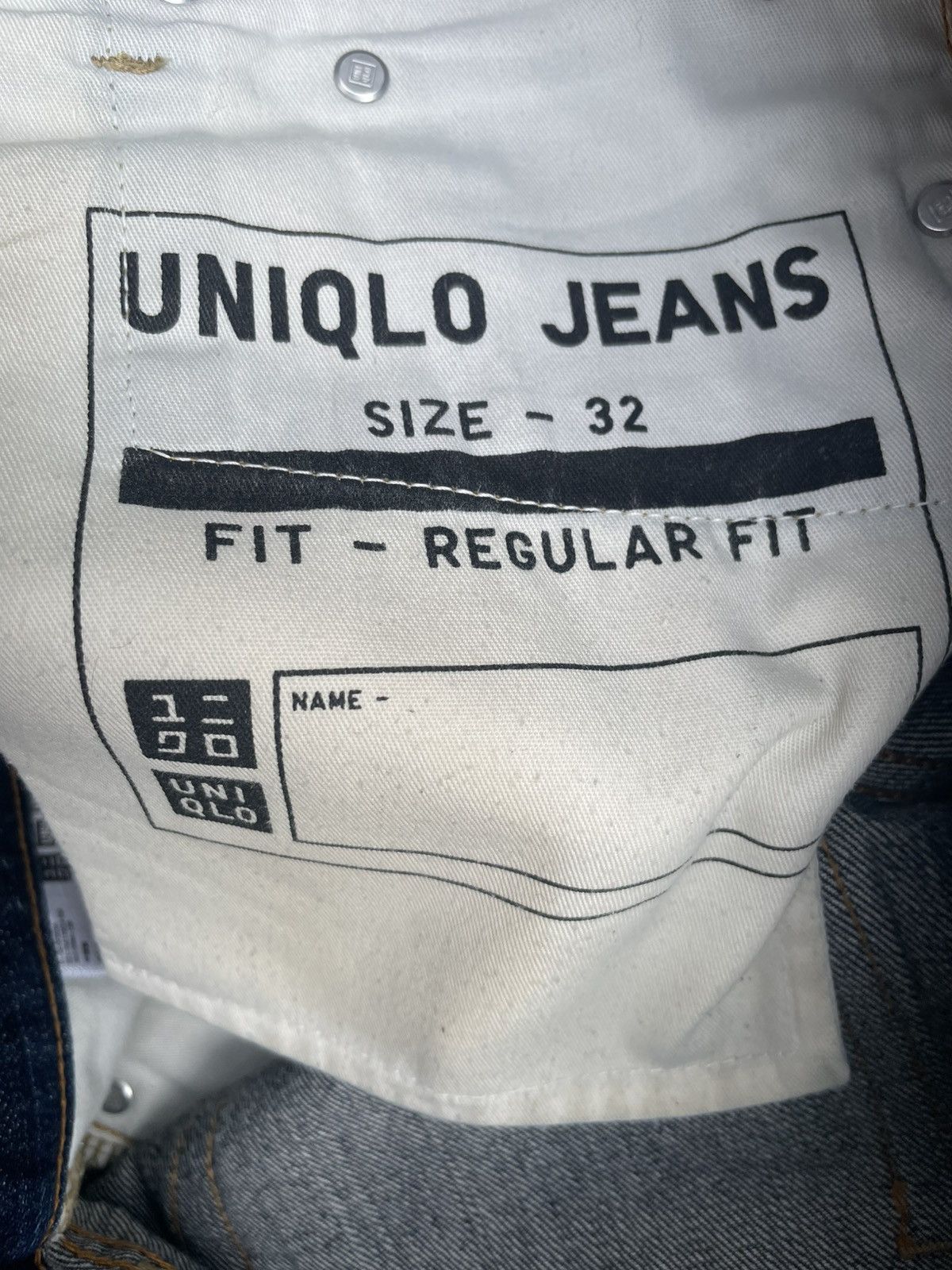 Japanese Brand × Uniqlo Uniqlo Selvedge Distresed Jeans Size US 34 / EU 50 - 14 Thumbnail