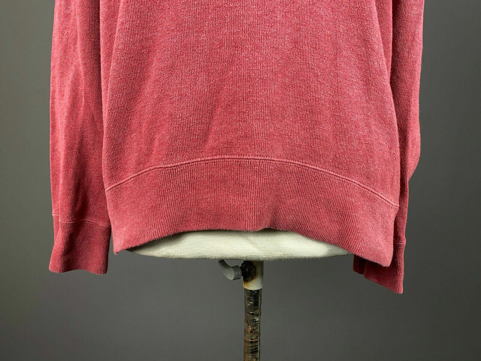 Polo Ralph Lauren Polo Ralph Lauren Red Cotton Shawl Sweatshirt Sweater Size M Size M / US 6-8 / IT 42-44 - 3 Thumbnail