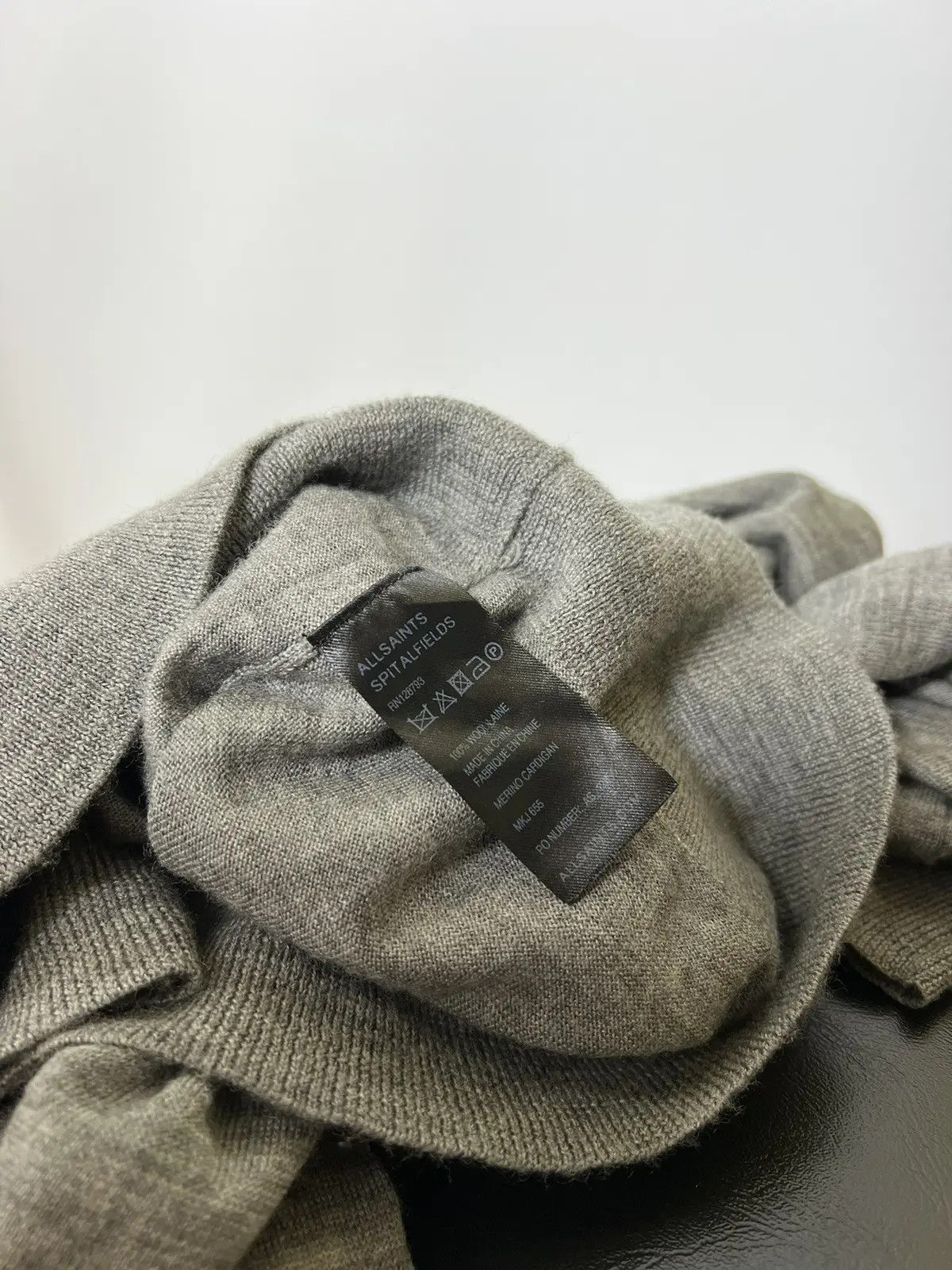 Allsaints × Japanese Brand × Vintage All Saints Merino Cardigan Size US M / EU 48-50 / 2 - 4 Thumbnail