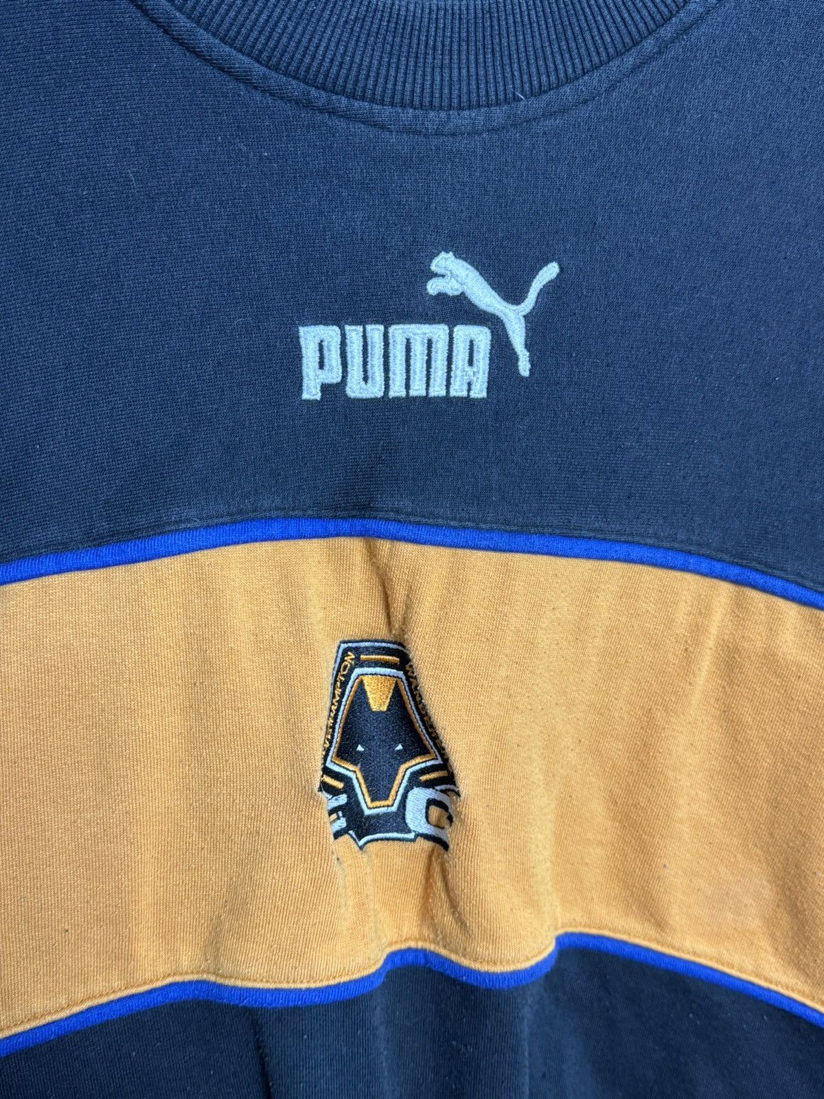 Puma Wolverhampton Wanderers Training Football Sweatshirt Size US XL / EU 56 / 4 - 3 Thumbnail