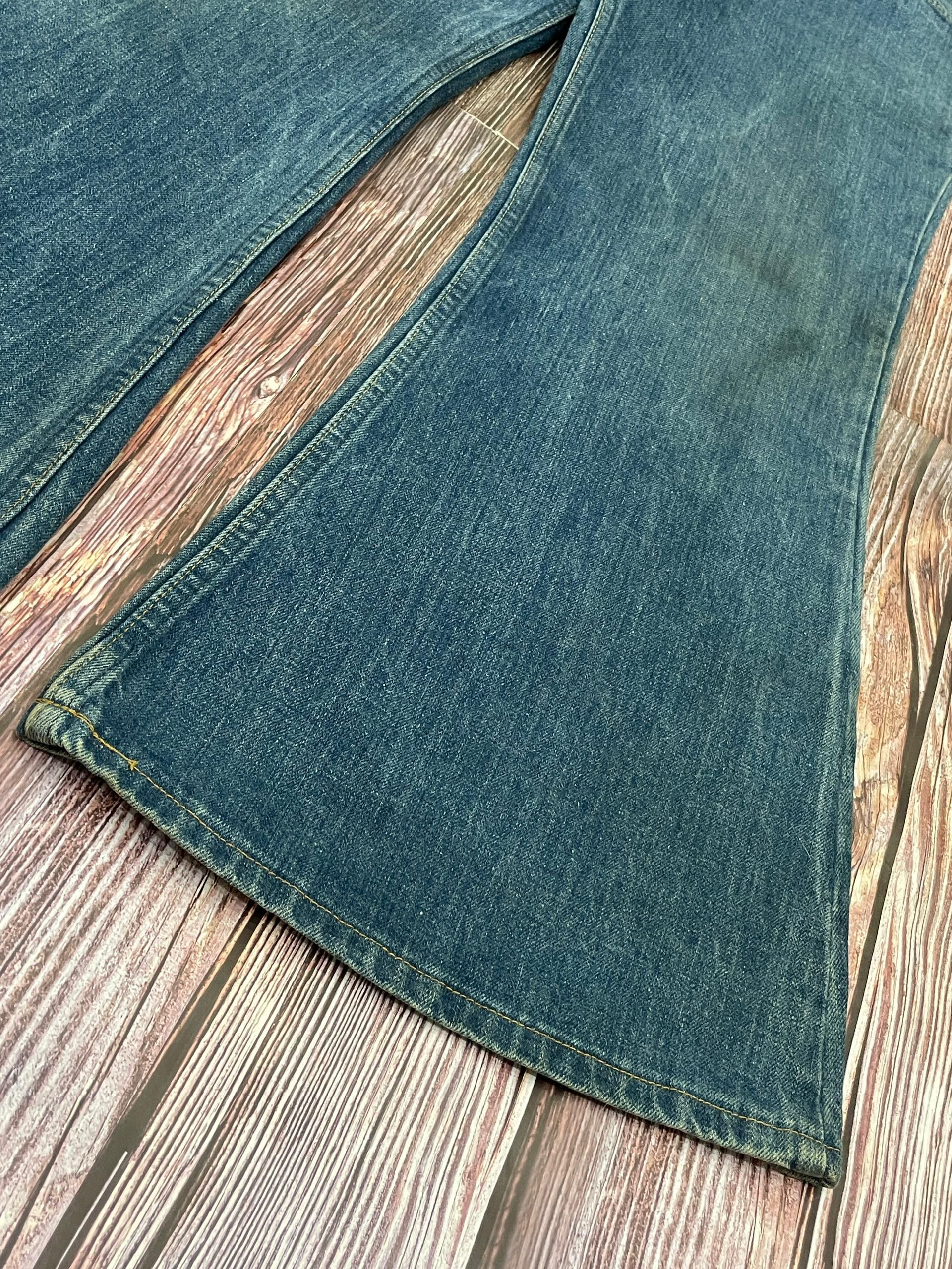 Levi's Levis 684 Jeans Bell Bottom Flare bootcut Talon Size US 37 - 3 Thumbnail