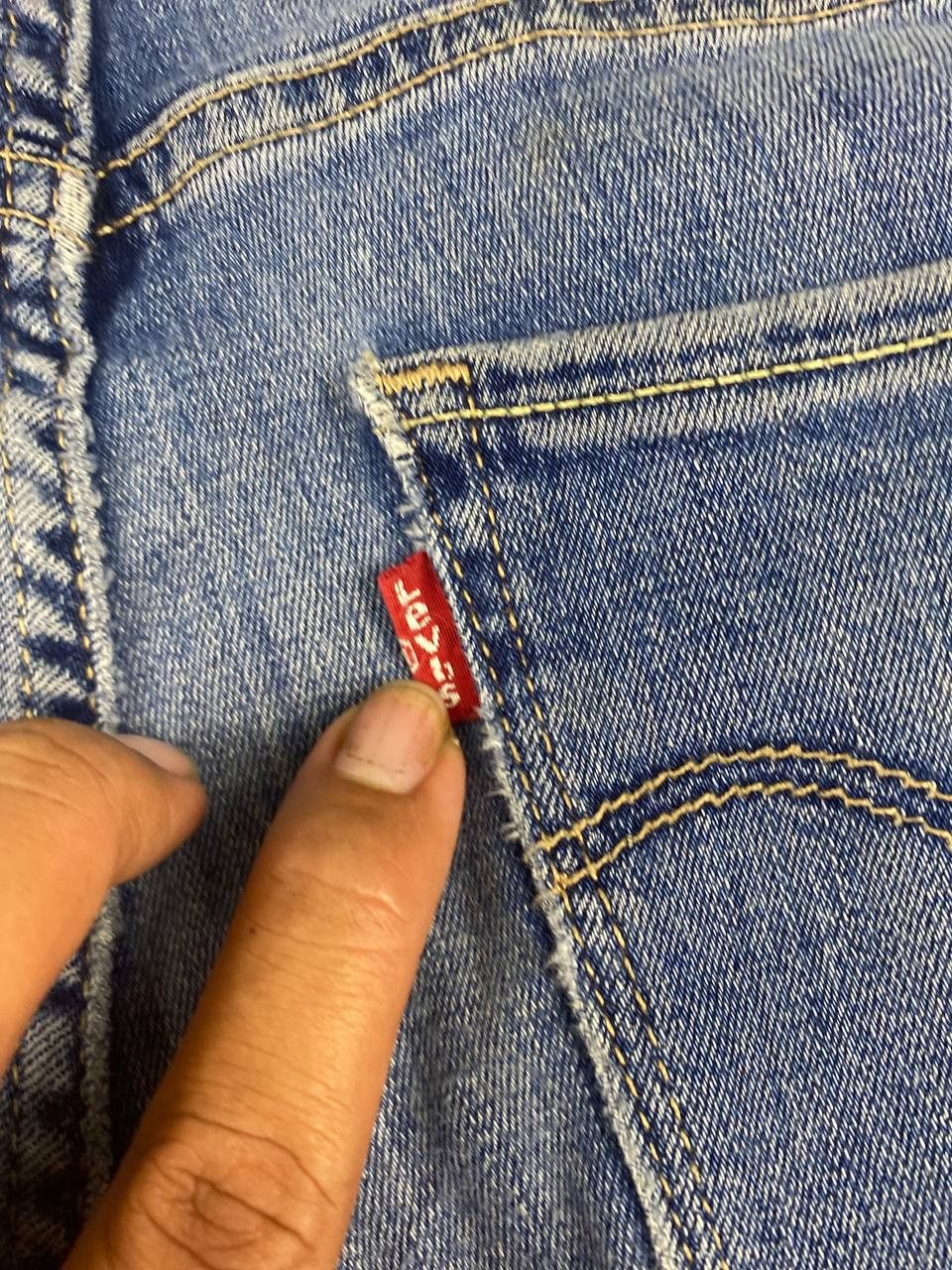 Levi's levis 721 high rise skinny distressed denim Size 28" / US 6 / IT 42 - 4 Thumbnail