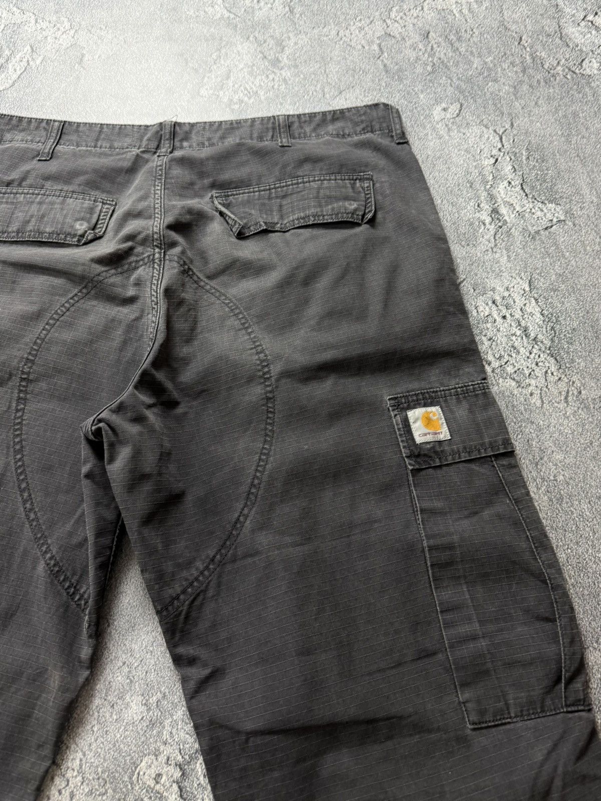 Carhartt Carhartt 38/34 Faded Cargo Pocket Ripstop Aviator Pants Size US 38 / EU 54 - 4 Thumbnail