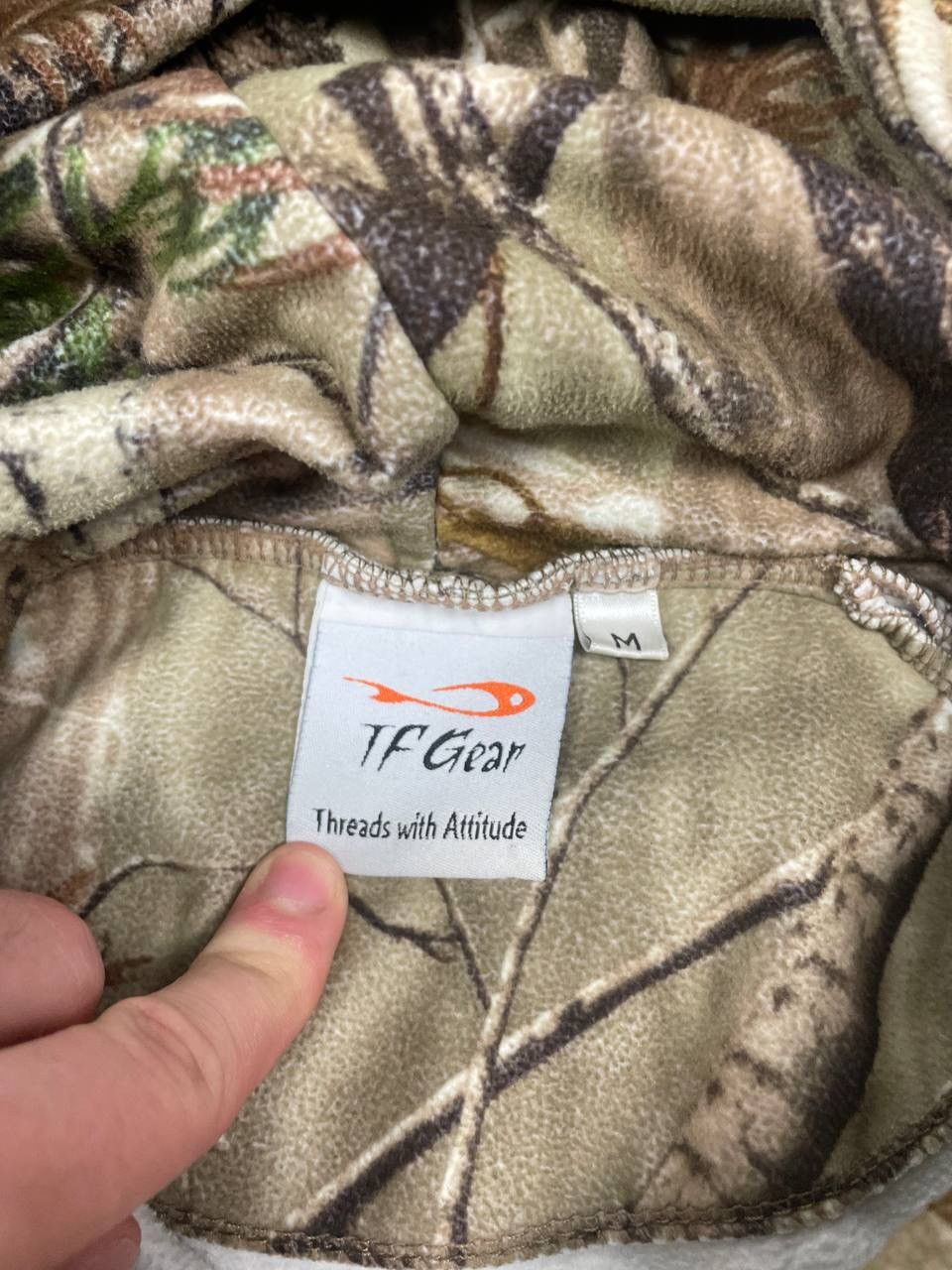 Realtree Vintage Realtree Camo Hoodie Military Over Print Size US M / EU 48-50 / 2 - 12 Thumbnail