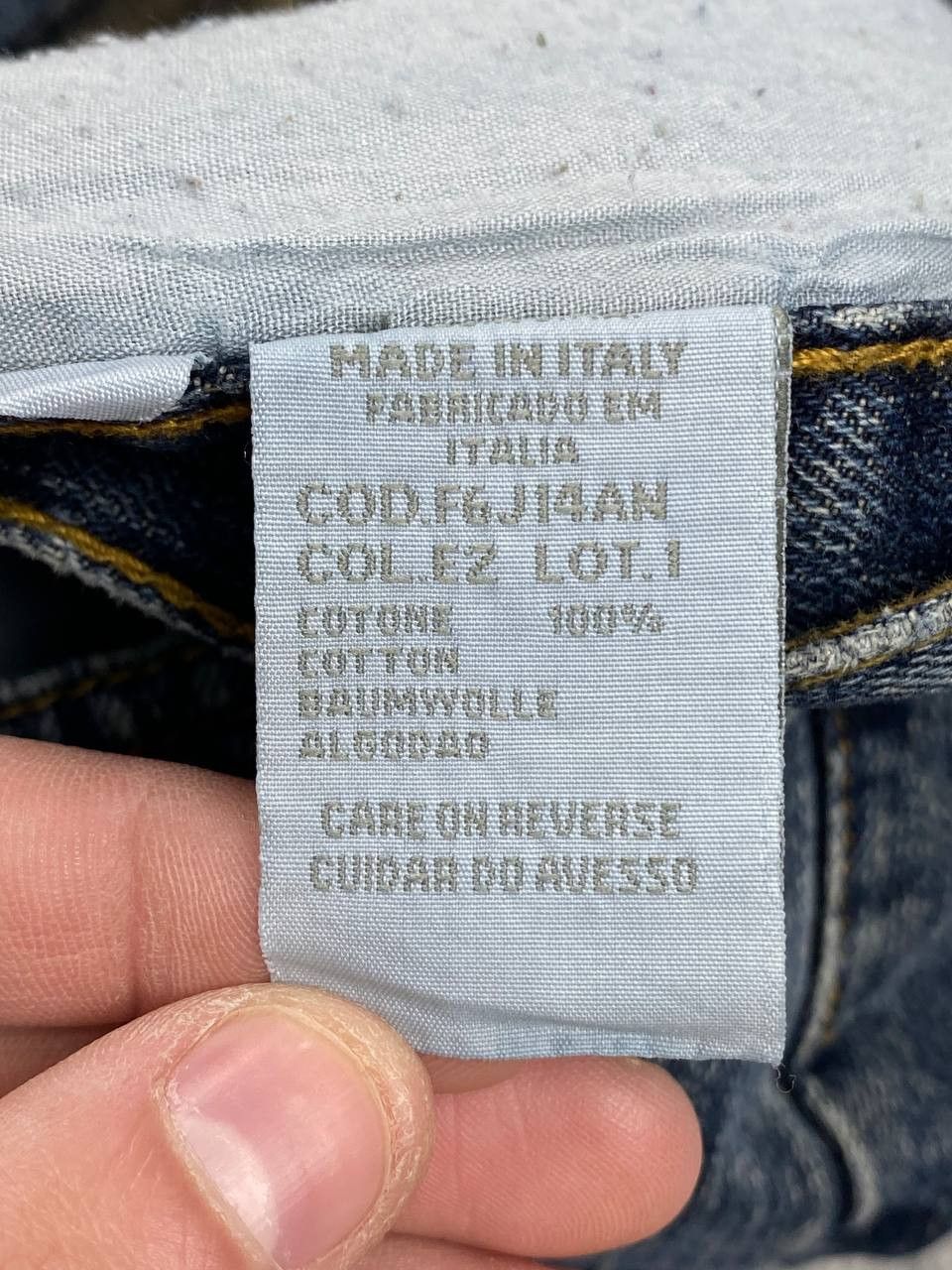 Armani Vintage Armani Denim Baggy Jeans Size US 34 / EU 50 - 15 Thumbnail