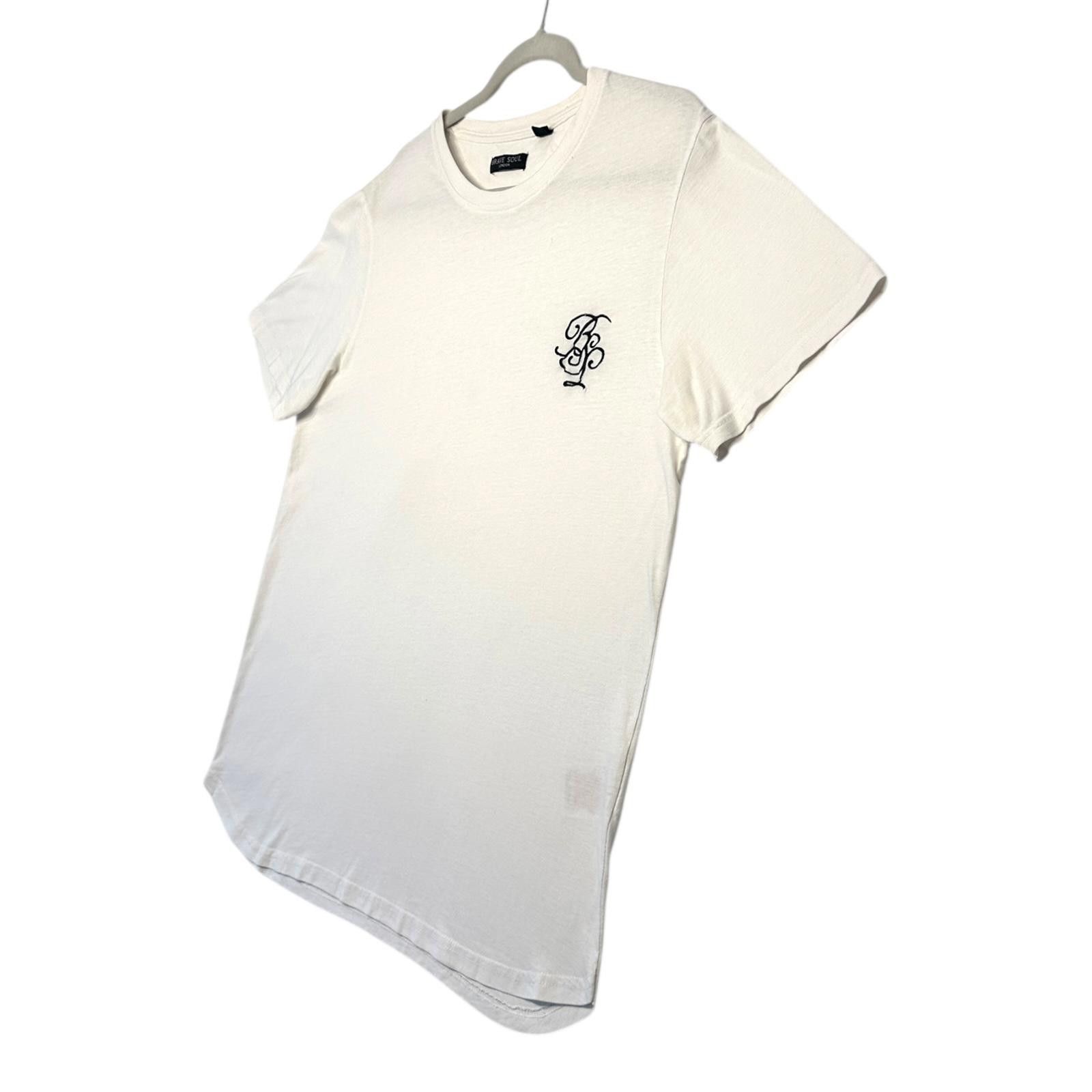 Brave Soul Brave Soul T-Shirt Men's UK Size XL White Short Sleeve Size US XL / EU 56 / 4 - 3 Thumbnail