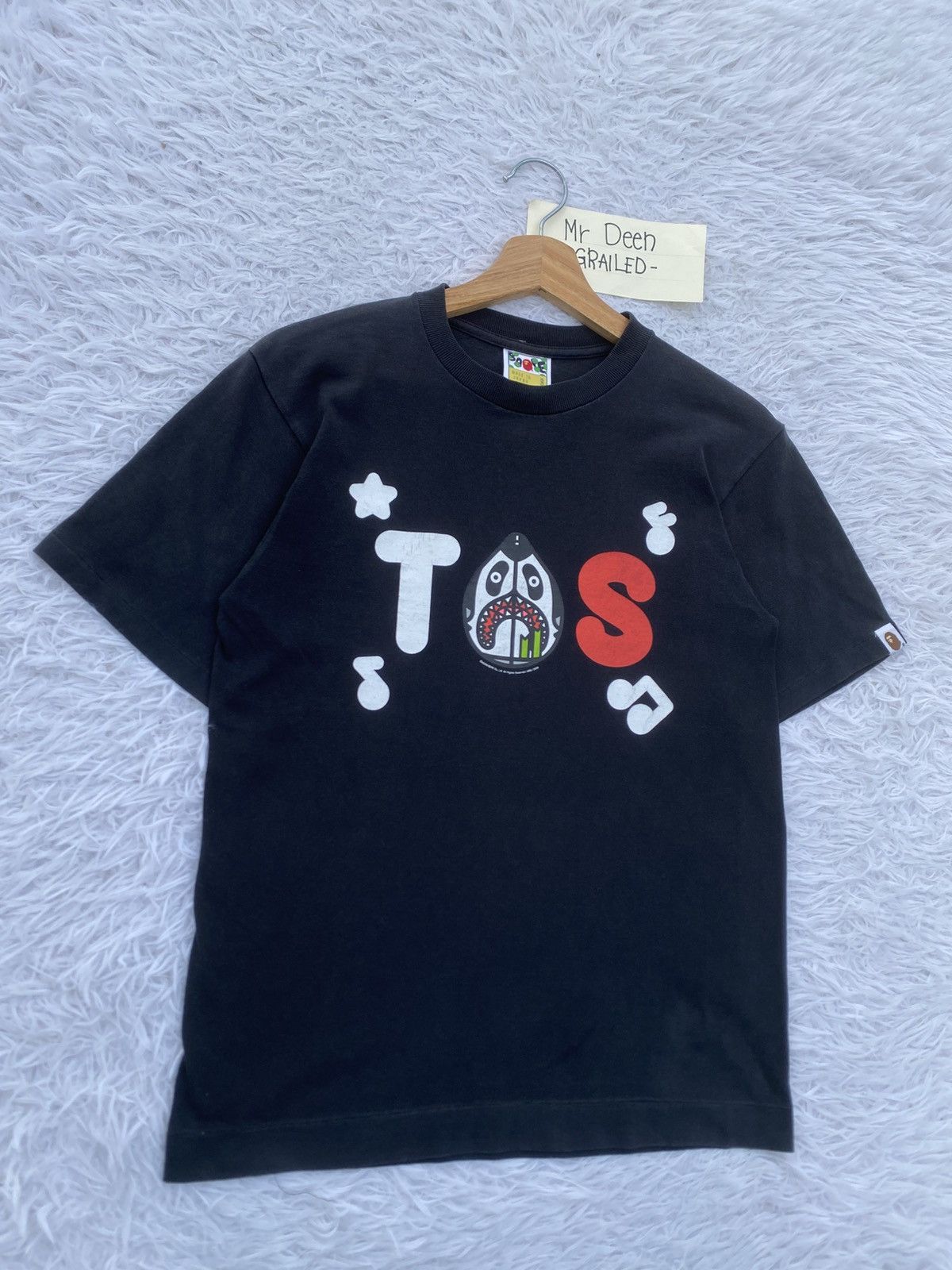 Rare Bape Panda Shark Teriyaki Source 2009 Tshirt