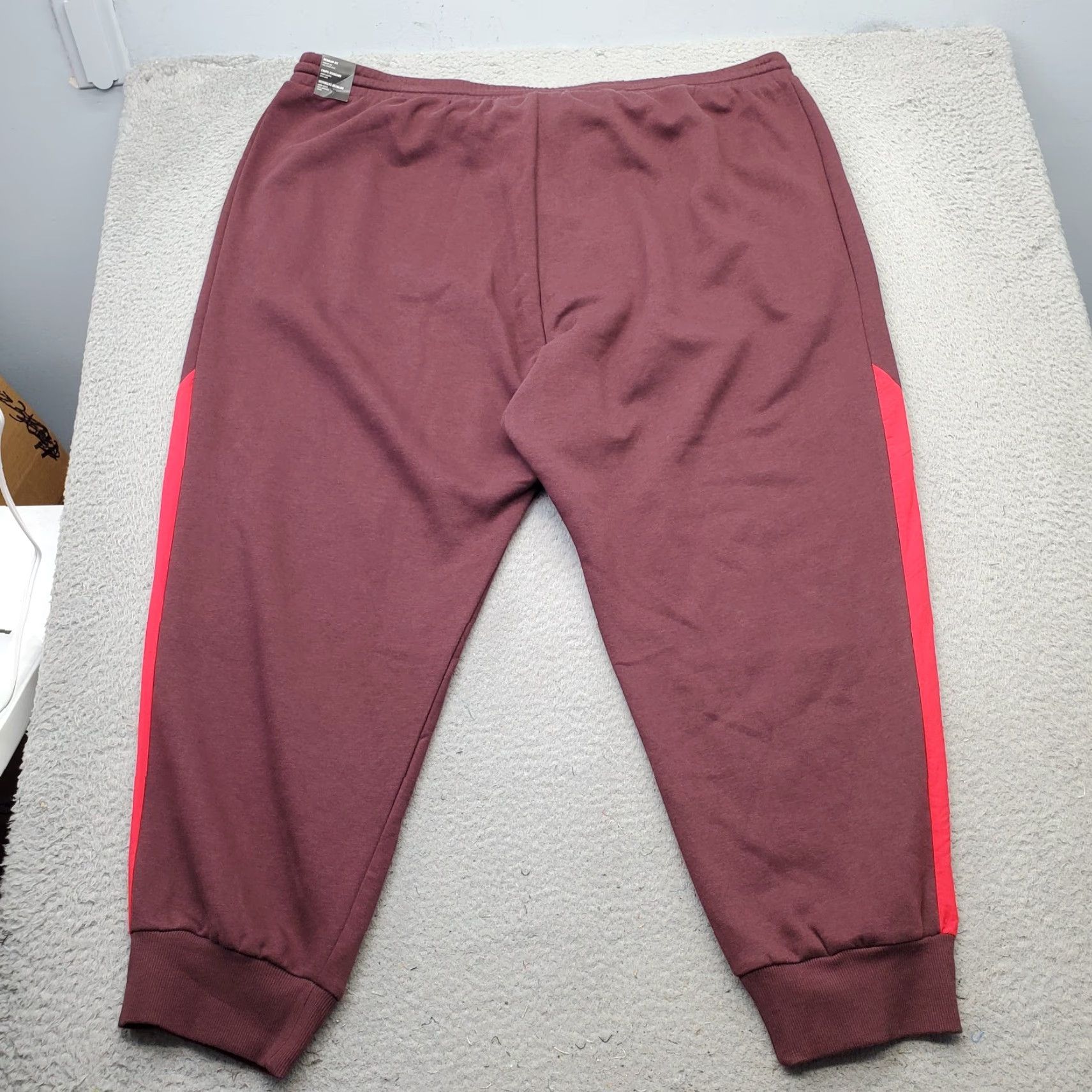 Adidas Adidas Sweatpants Mens 4XL Multicolor Regular Tapered Drawstring JD8062 Size US 39 - 2 Thumbnail