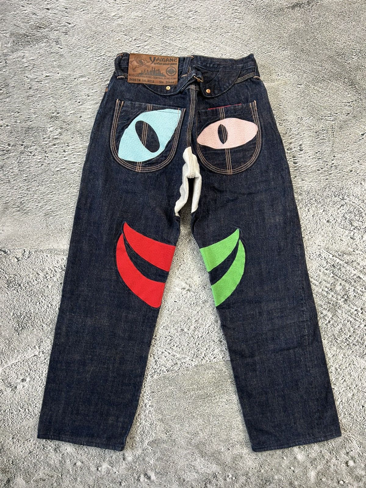 Evisu Evisu Yamane face jeans vintage selvedge denim Japan RARE Size 28" / US 6 / IT 42 - 1 Thumbnail
