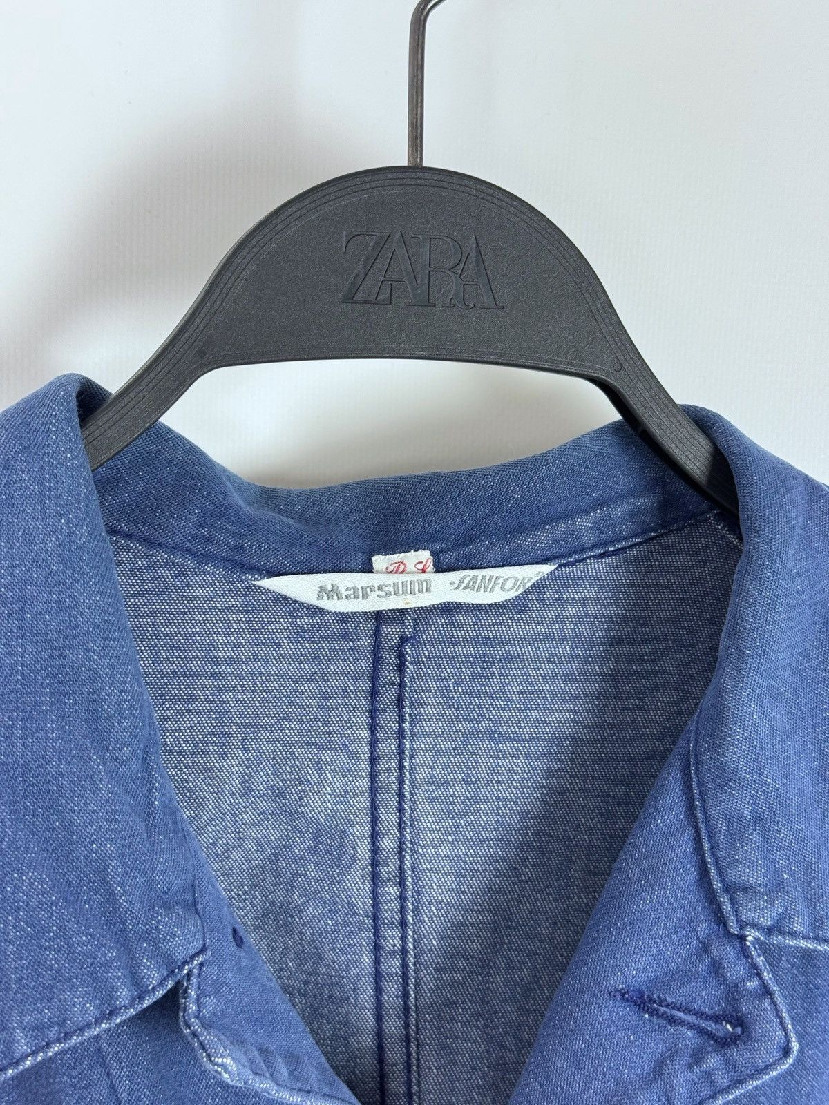 Vintage 70-80’s Vintage Distressed Marsum Sanfor Boxy Work Jacket Size US M / EU 48-50 / 2 - 7 Thumbnail
