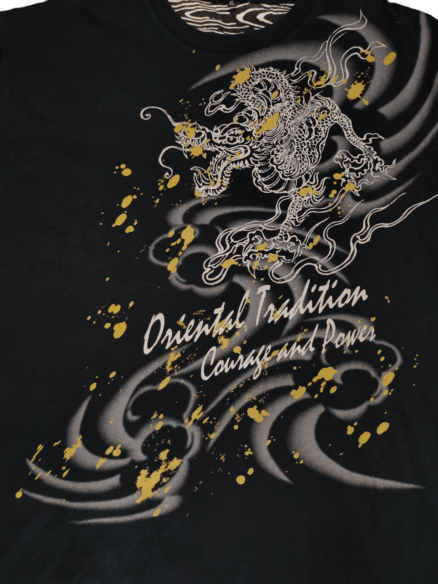 Karakuri Tamashii Vintage Sukajan Dragon Souvenir T-Shirt Karakuri Tamashi Size US XL / EU 56 / 4 - 3 Thumbnail