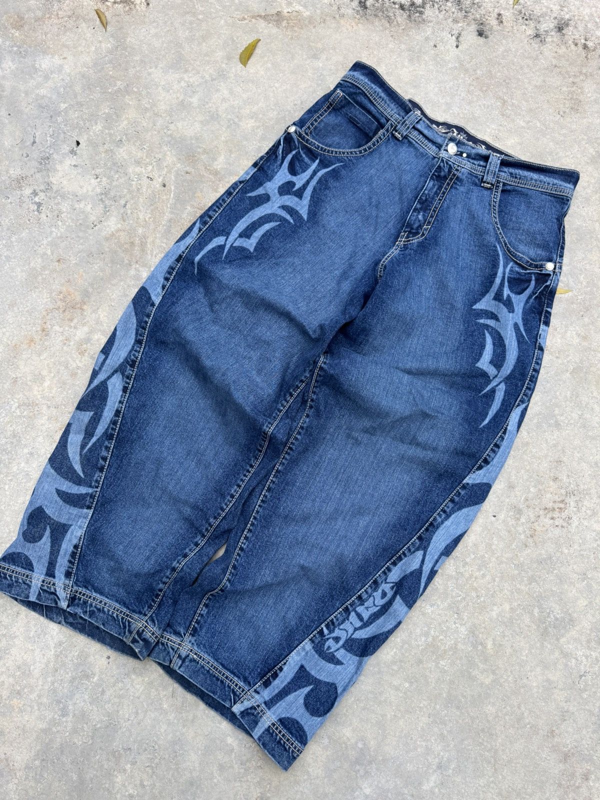 JNCO JNCO HIGH ROLLER 21 JEANS LIKE NEW Size US 37 - 2 Thumbnail