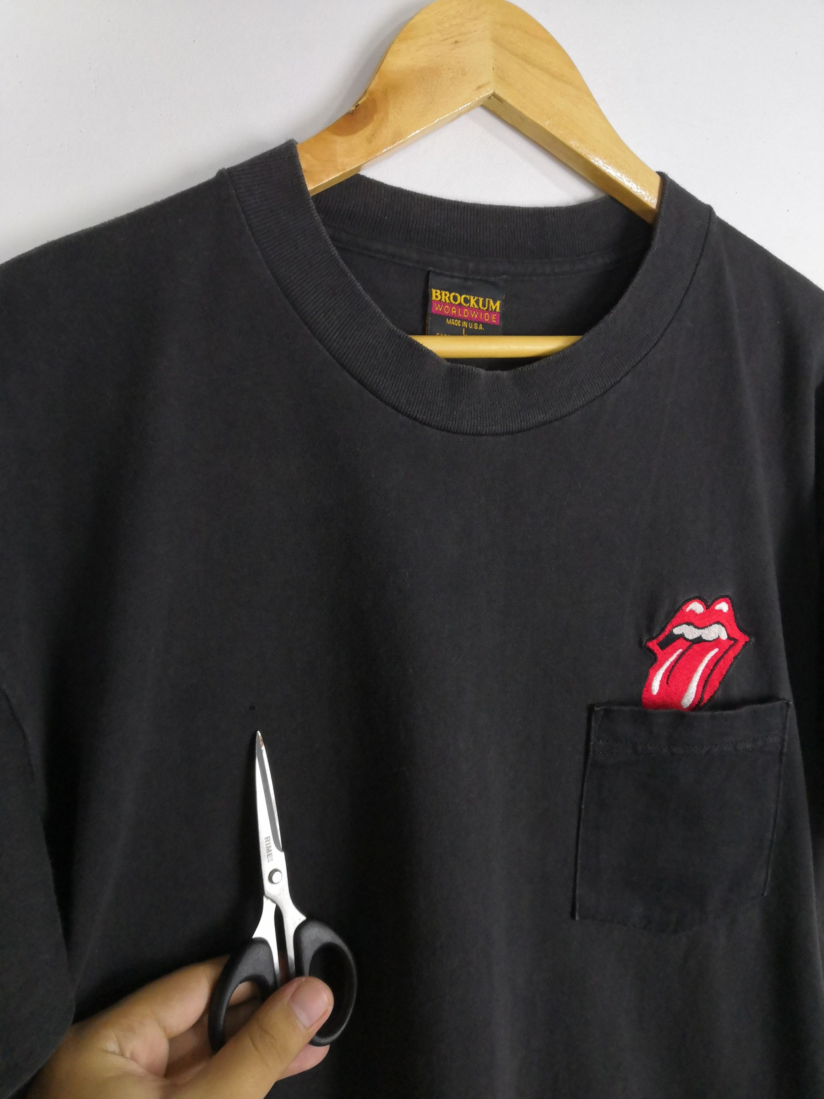 Band Tees Vintage 90s The Rolling Stones T-Shirt Promo Tour Tee Size US L / EU 52-54 / 3 - 7 Thumbnail