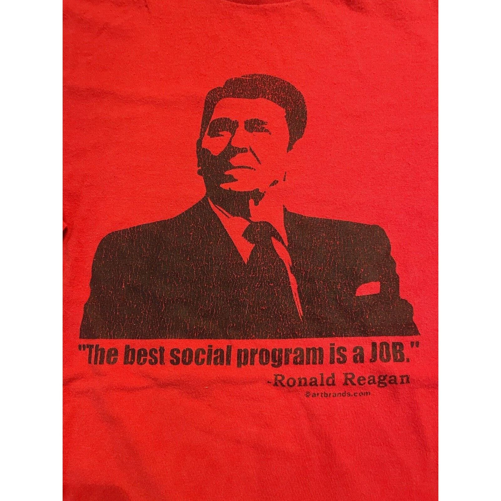 Other Ronald Regan Vintage T Shirt President Election T-Shirt XL Size US XL / EU 56 / 4 - 2 Thumbnail
