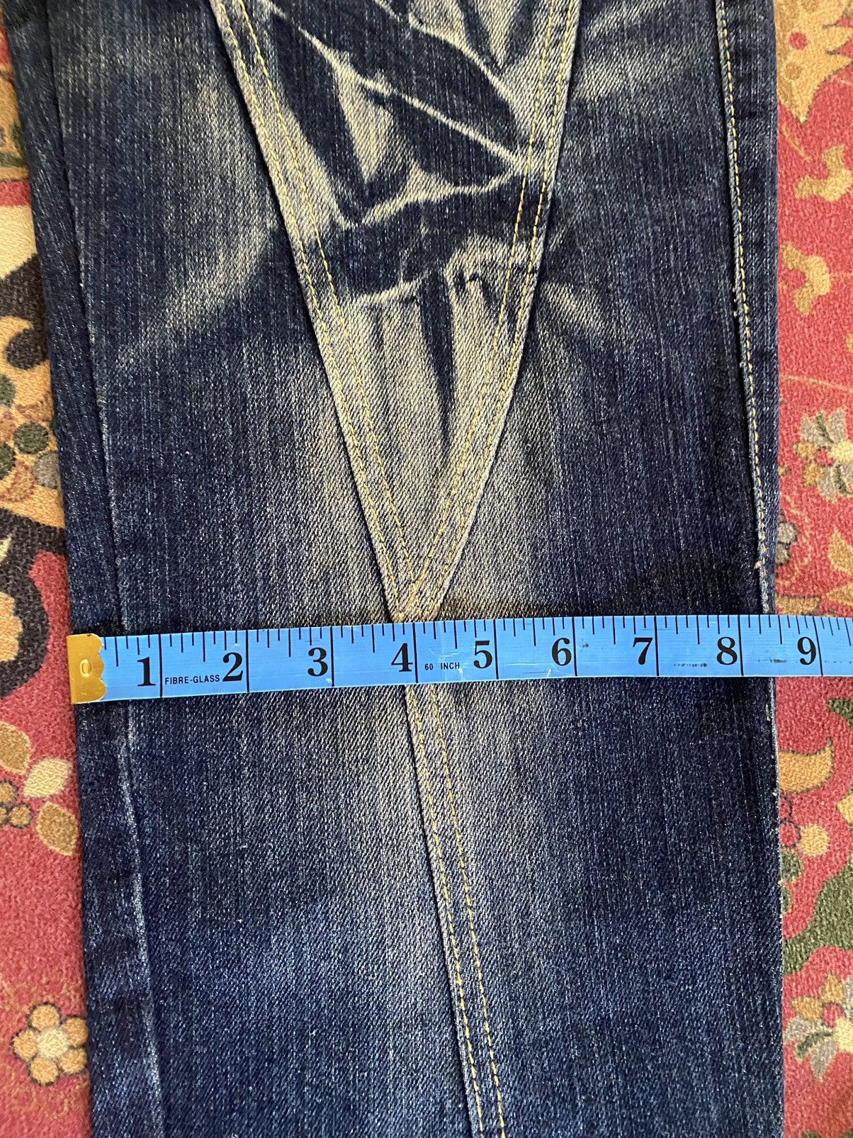 Japanese Brand Vintage Japanese Brand Double Waist Punk Design Style Size US 30 / EU 46 - 16 Thumbnail