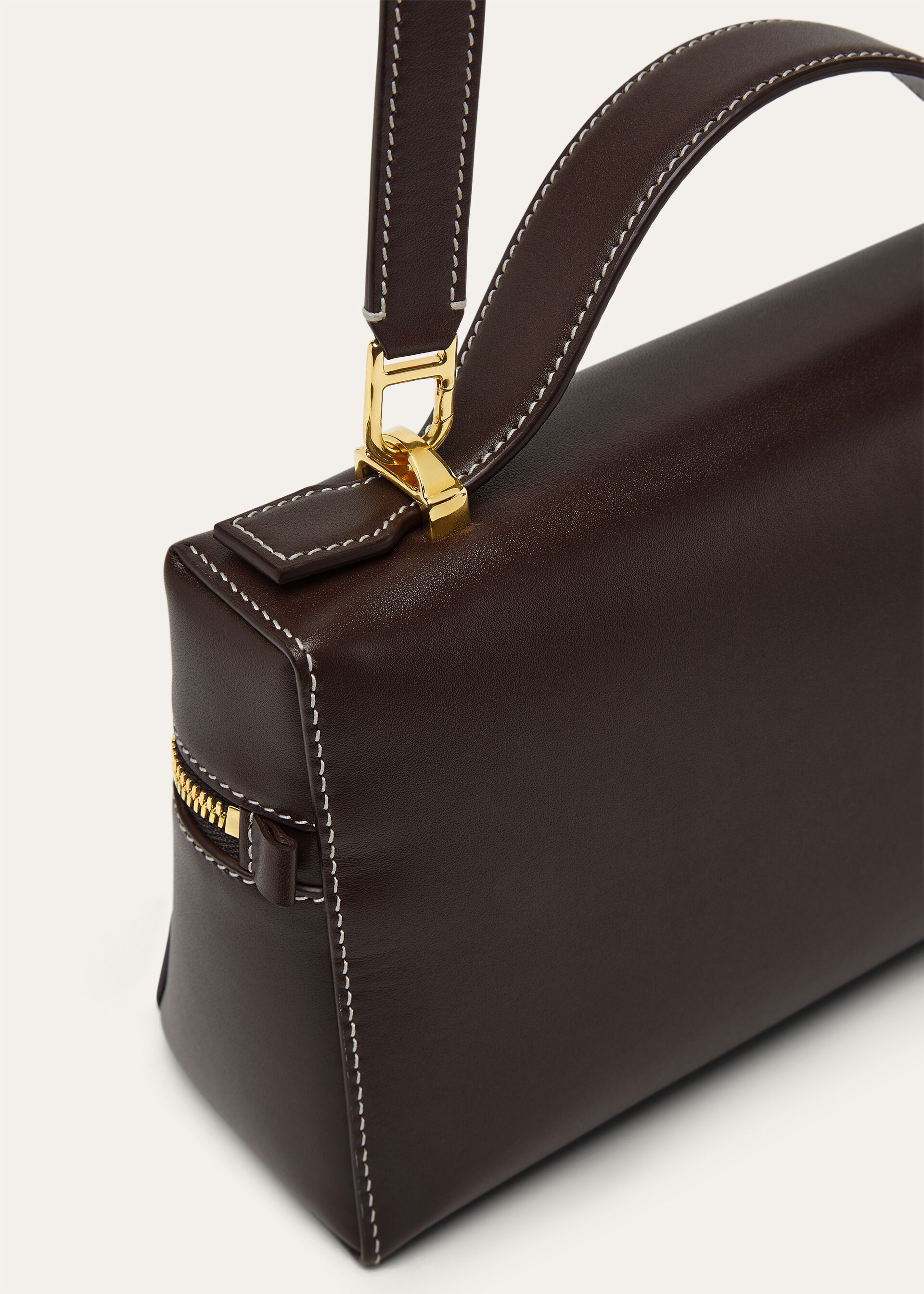 Loro Piana os11x0426 FAQ2126 Size: OS / L23 Crossbody Bag Chocolate Size ONE SIZE - 3 Thumbnail
