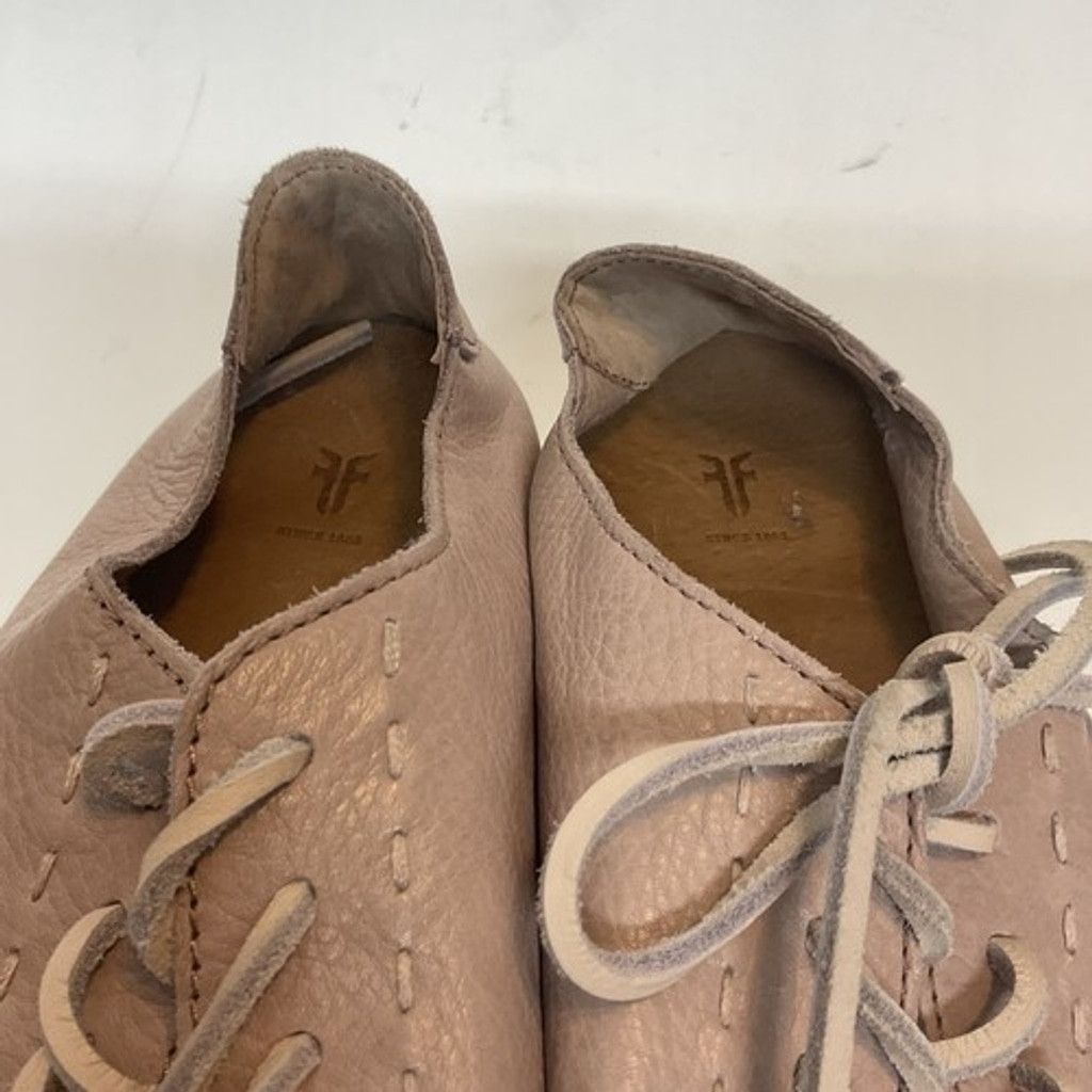 Frye Frye Lena Lilac Leather Low Top Lace Up Sneakers Women 9M Size US 9 / IT 39 - 4 Thumbnail