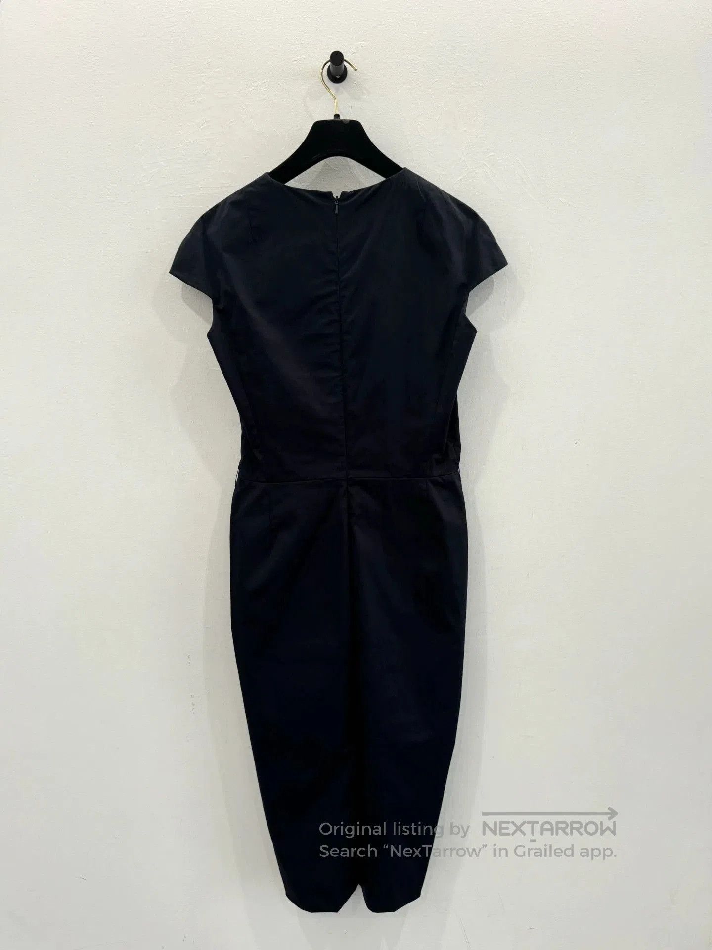 Dior black pleated dress by dior. Size US 40 / EU 56 - 2 Thumbnail