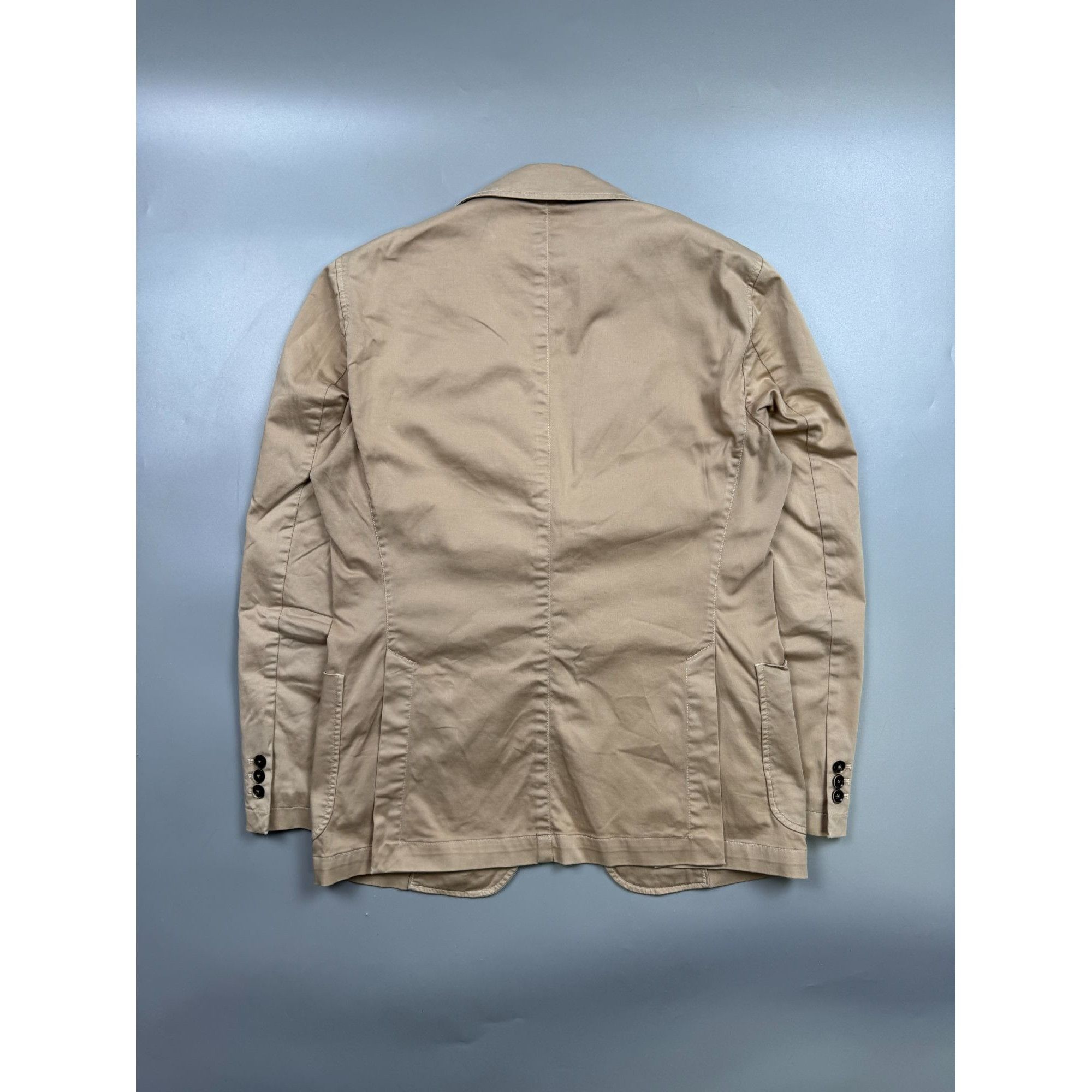 Tombolini Tombolini Cotton Twill 2 Button Blazer (Y1225) Size 40R - 14 Thumbnail