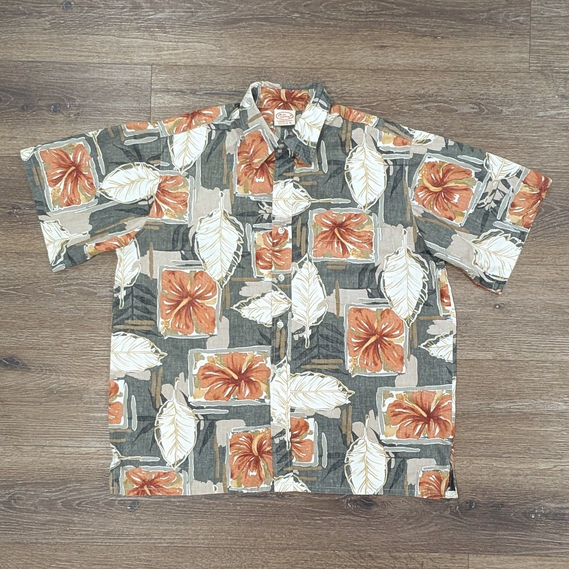 Other Vintage Go Barefoot hibiscus floral Hawaiian shirt - SIZE XL Size US XL / EU 56 / 4 - 1 Thumbnail