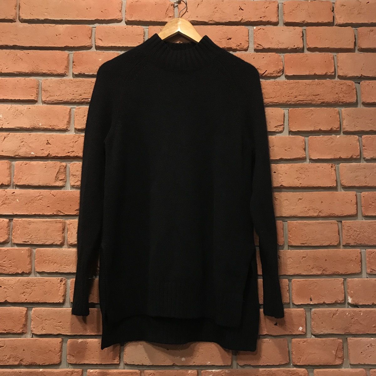 Polo Ralph Lauren × Ralph Lauren Ralph Lauren sweater turtleneck black wool cashmere Size S / US 4 / IT 40 - 1 Thumbnail