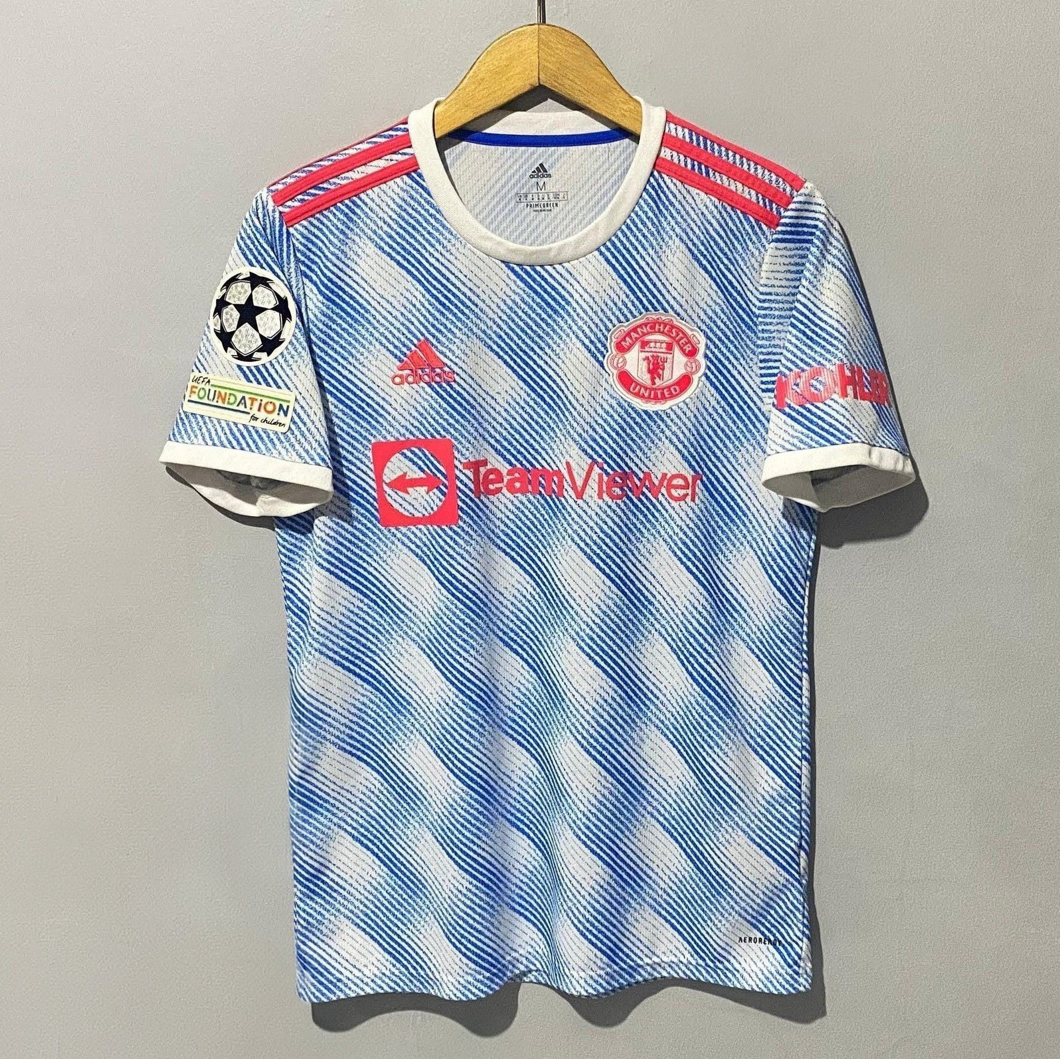 Adidas Manchester United 2021-2022 Away Jersey Cristiano Ronaldo Size US M / EU 48-50 / 2 - 1 Thumbnail