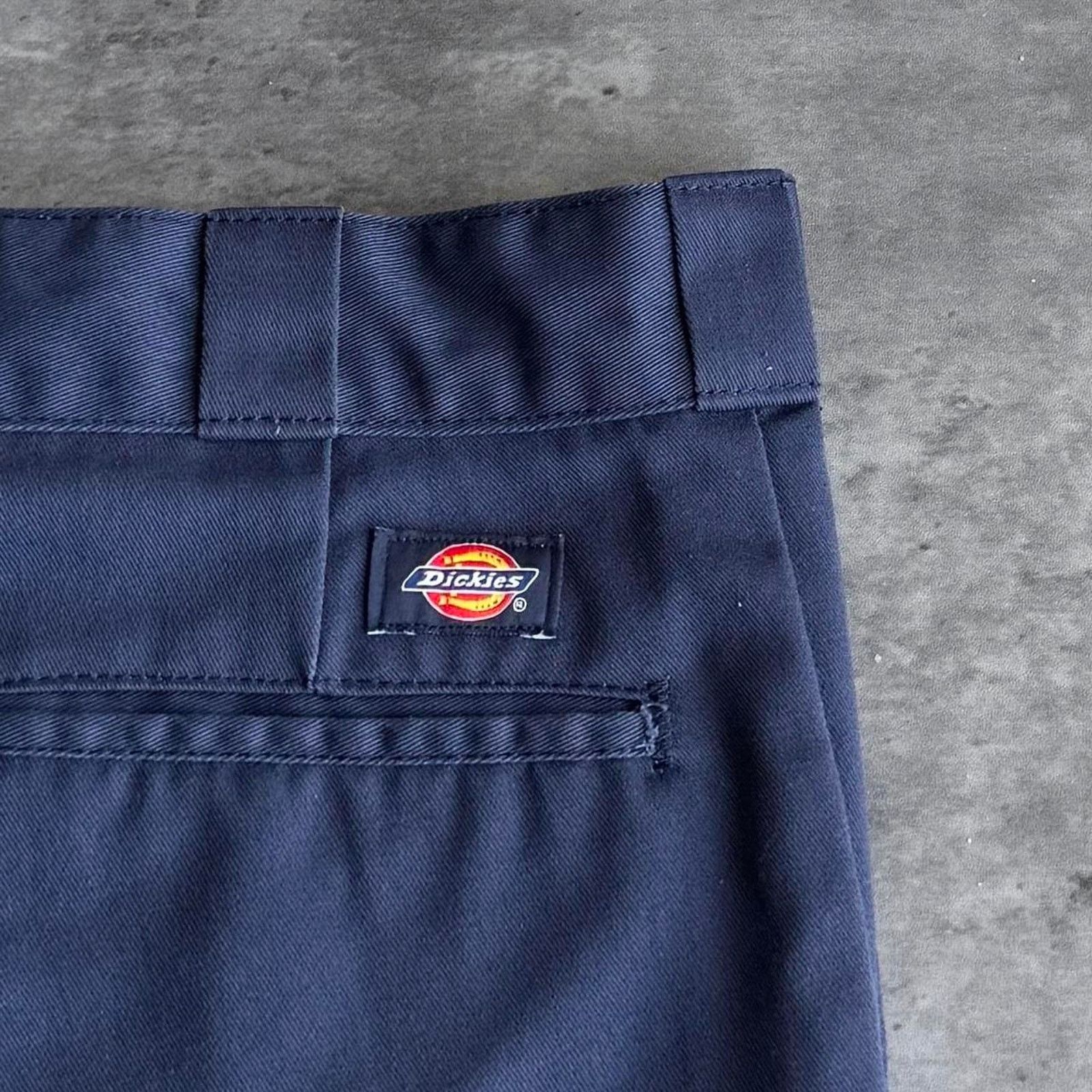Carhartt × Dickies × Vintage Vintage Y2K Dickies 874 Navy Blue Grunge Opium Casual Pants Size US 32 / EU 48 - 4 Thumbnail