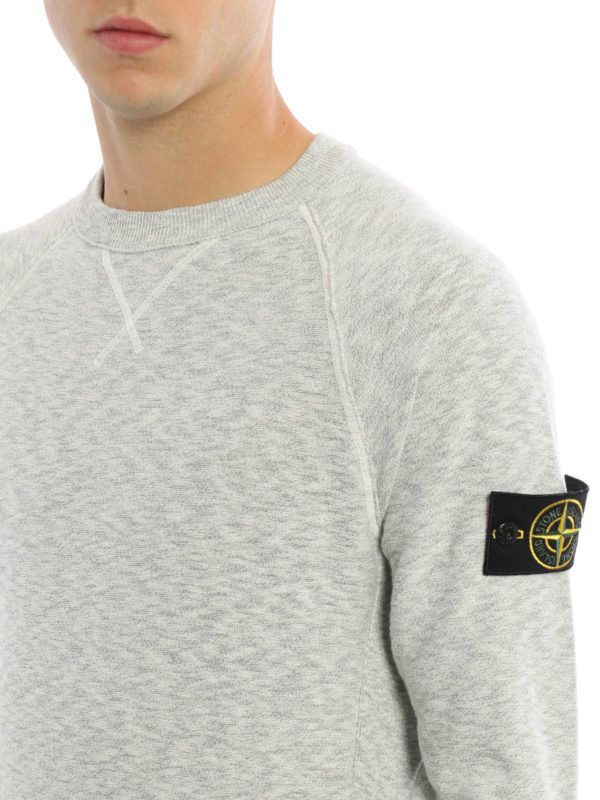 Stone Island Stone Island Crewneck Sweatshirt Size M Gray Casual Clothing Size US M / EU 48-50 / 2 - 4 Thumbnail