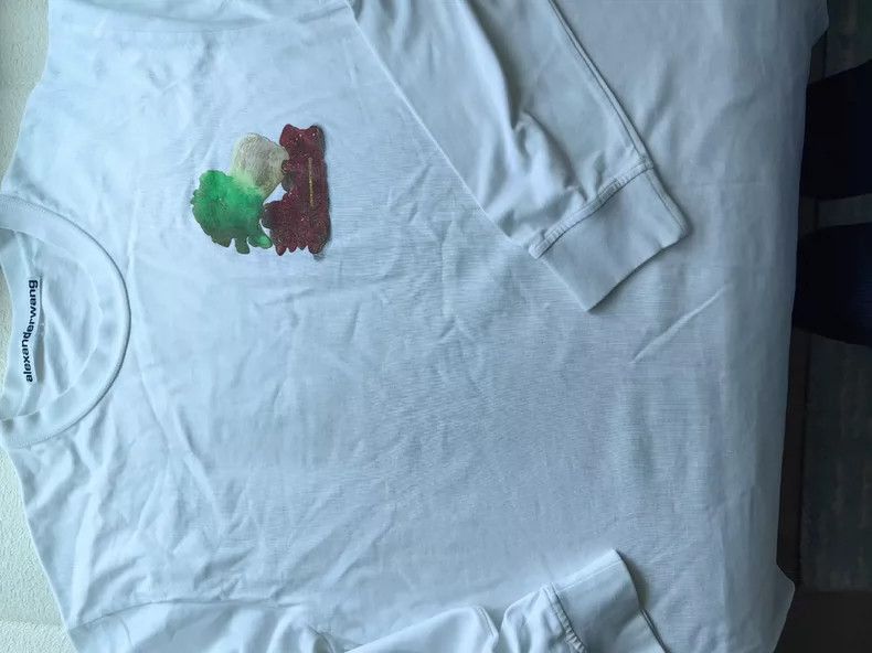 ALEXANDERWANG Jade Cabbage Long Sleeve T-shirt-