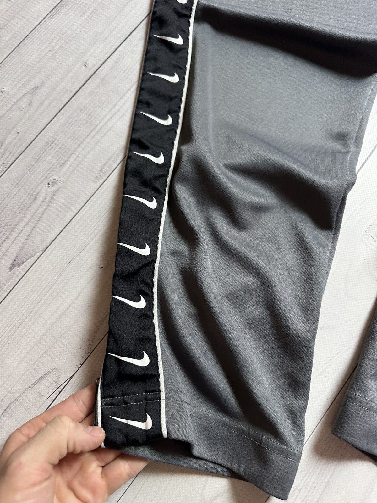 Nike × Vintage Vintage Nike Track suit swoosh logo grey size M Size US M / EU 48-50 / 2 - 10 Thumbnail