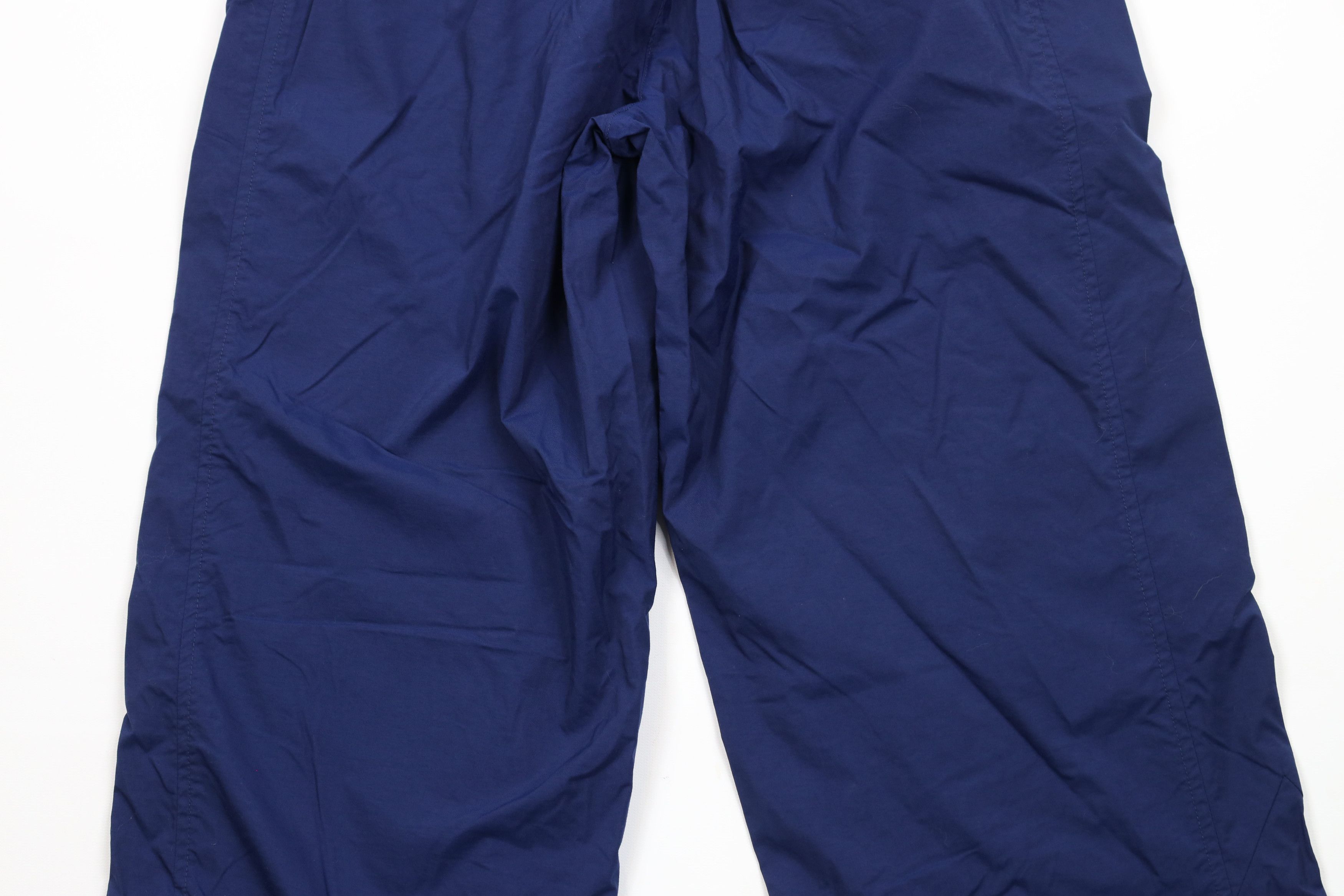 Adidas × Vintage Vintage Y2K 2000 Adidas Lined Flared Wide Leg Pants Blue Size 27" / US 4 / IT 40 - 10 Thumbnail