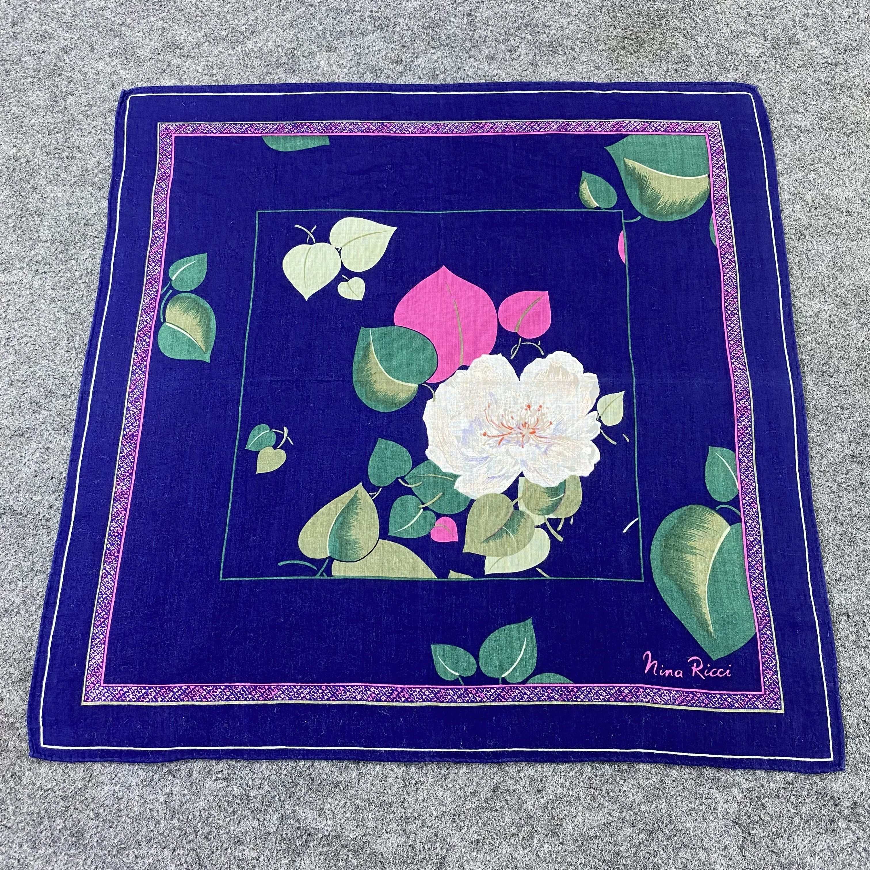 Nina Ricci Nina Ricci Handkerchief / Bandana / Neckerchief-B1352 Size ONE SIZE - 3 Thumbnail