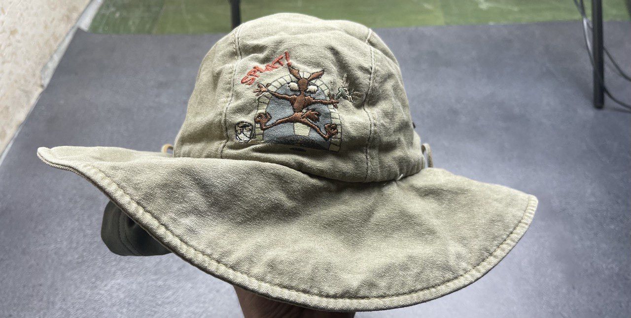 Vintage Vintage worner bros Bucket Hat 90s 1999 Size ONE SIZE - 3 Thumbnail