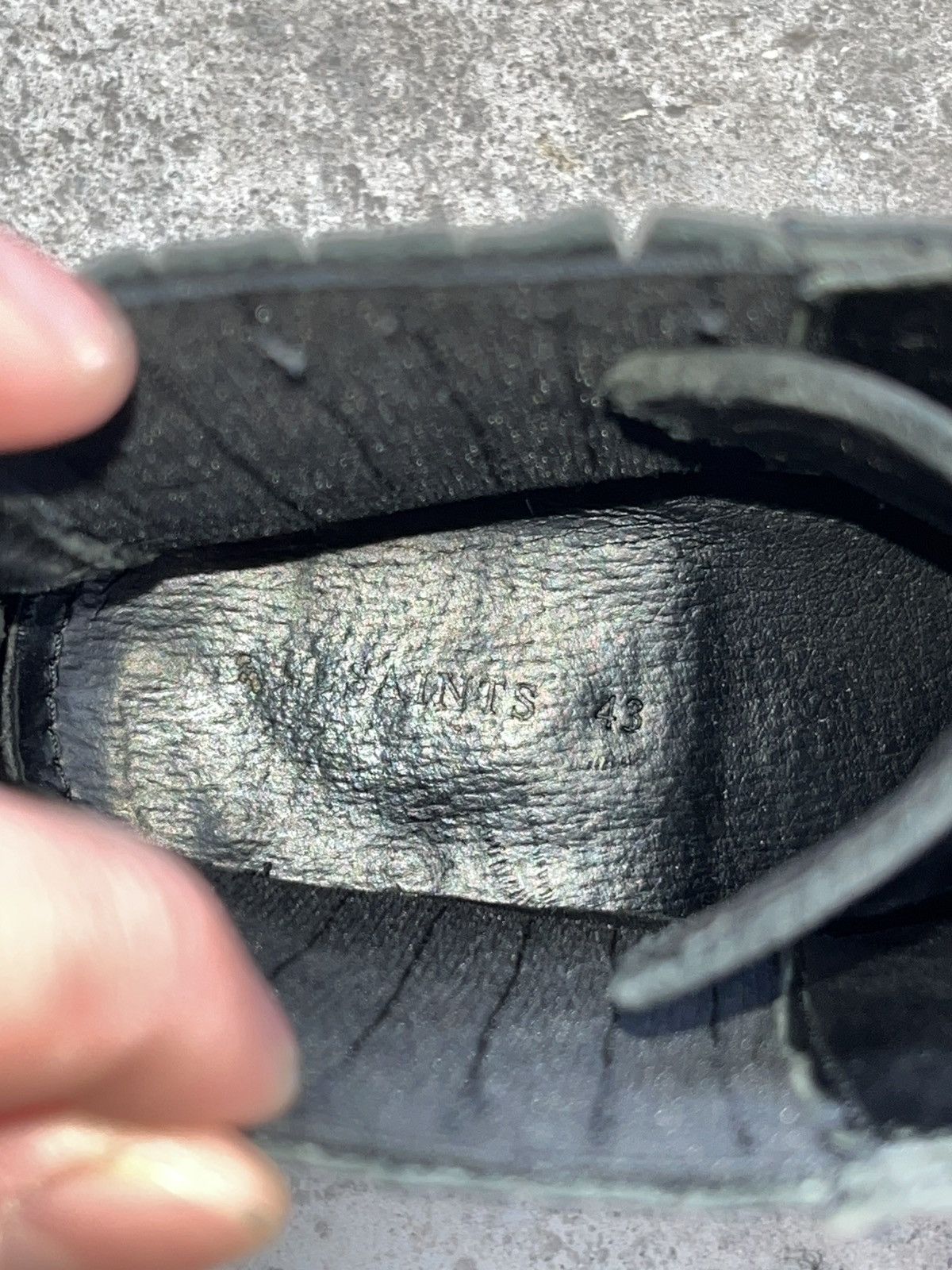 Allsaints Allsaints Distressed Leather Chelsea Ankle Boots Shoes Size US 10 / EU 43 - 7 Thumbnail