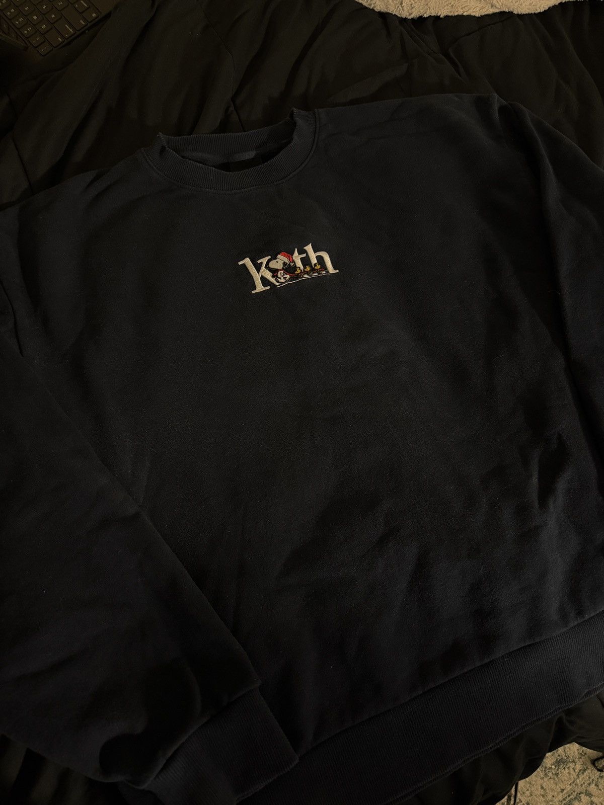 Disney Kith for Peanuts Serif Crewneck Size US XL / EU 56 / 4 - 1 Thumbnail