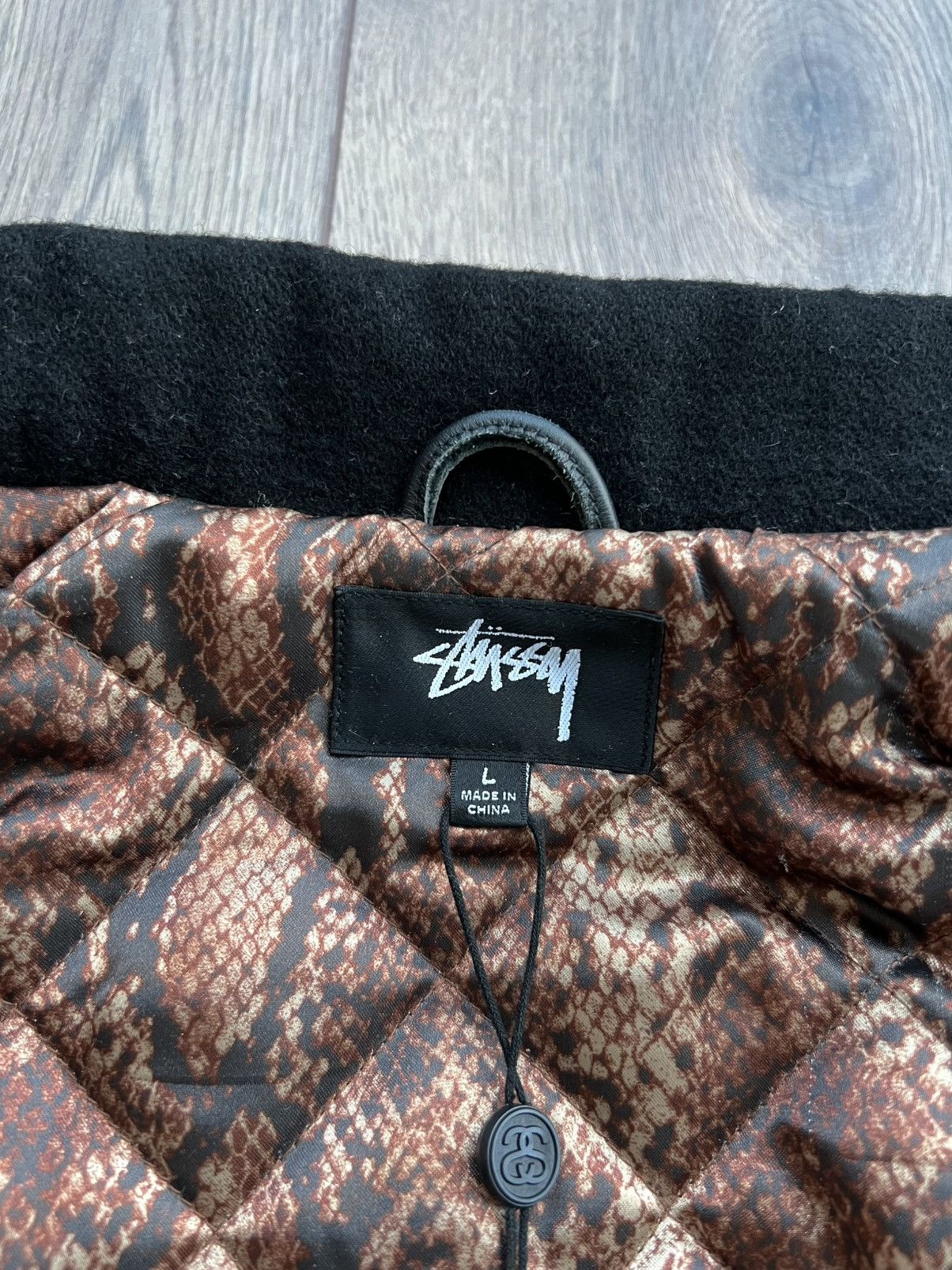 Stussy Stussy 80 Wool Varsity Jacket Large Size US L / EU 52-54 / 3 - 3 Thumbnail