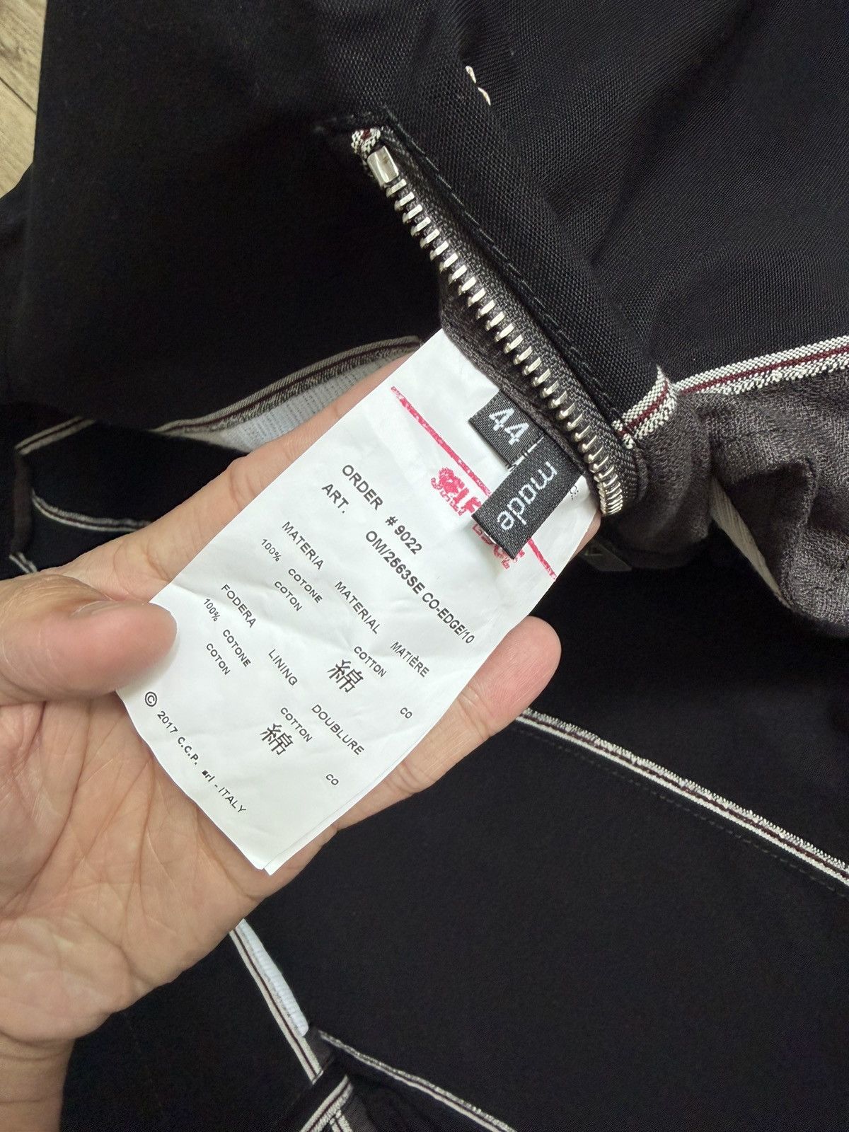 Carol Christian Poell Carol Christian Poell Self Edge Tailored Crossfront Blouson Size US S / EU 44-46 / 1 - 5 Thumbnail